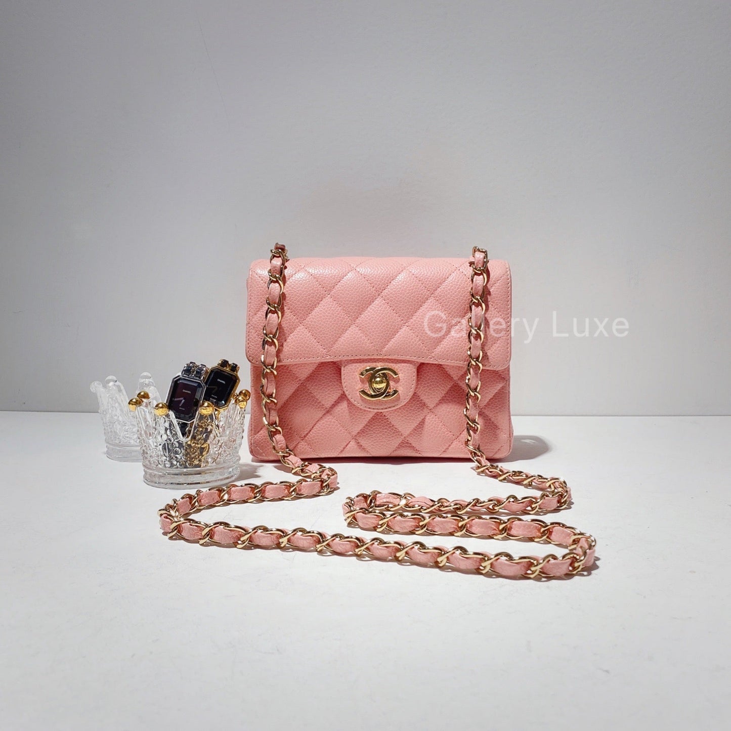No.2336-Chanel Vintage Caviar Mini 17cm