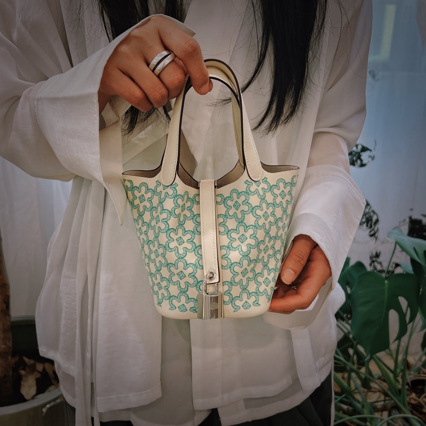 Luxury Hermes Picotin Lock micro Bag