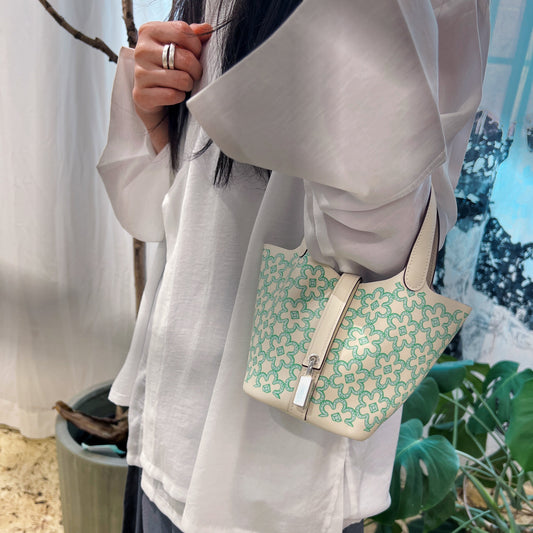 Luxury Hermes Picotin Lock micro Bag