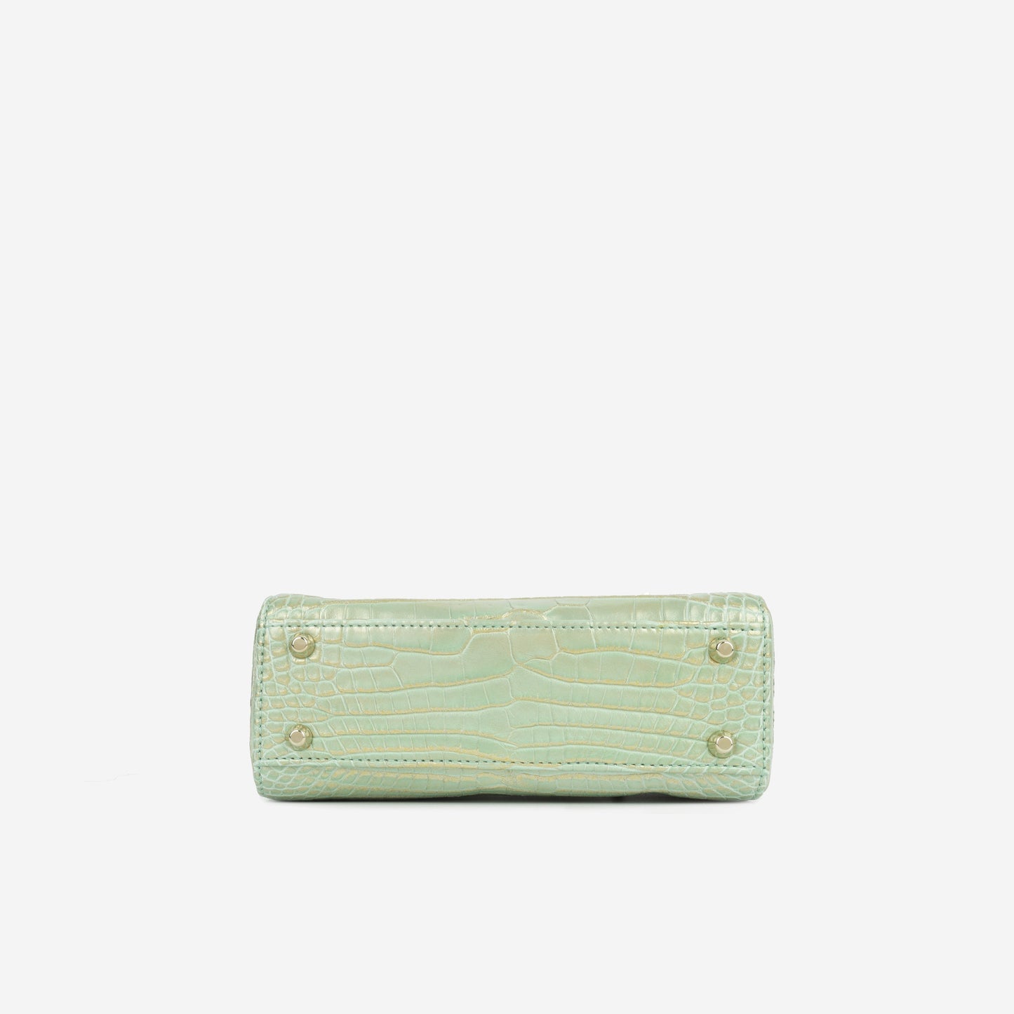 Luxury Dior Mini Lady Luxury Dior - Green/Gold Crocodile