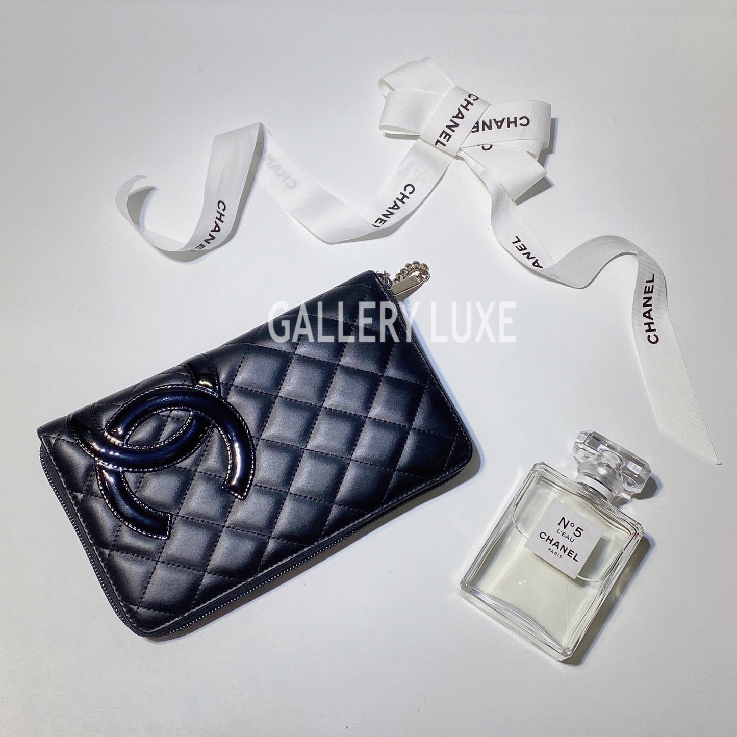 No.3224-Chanel Cambon Zip Long Wallet