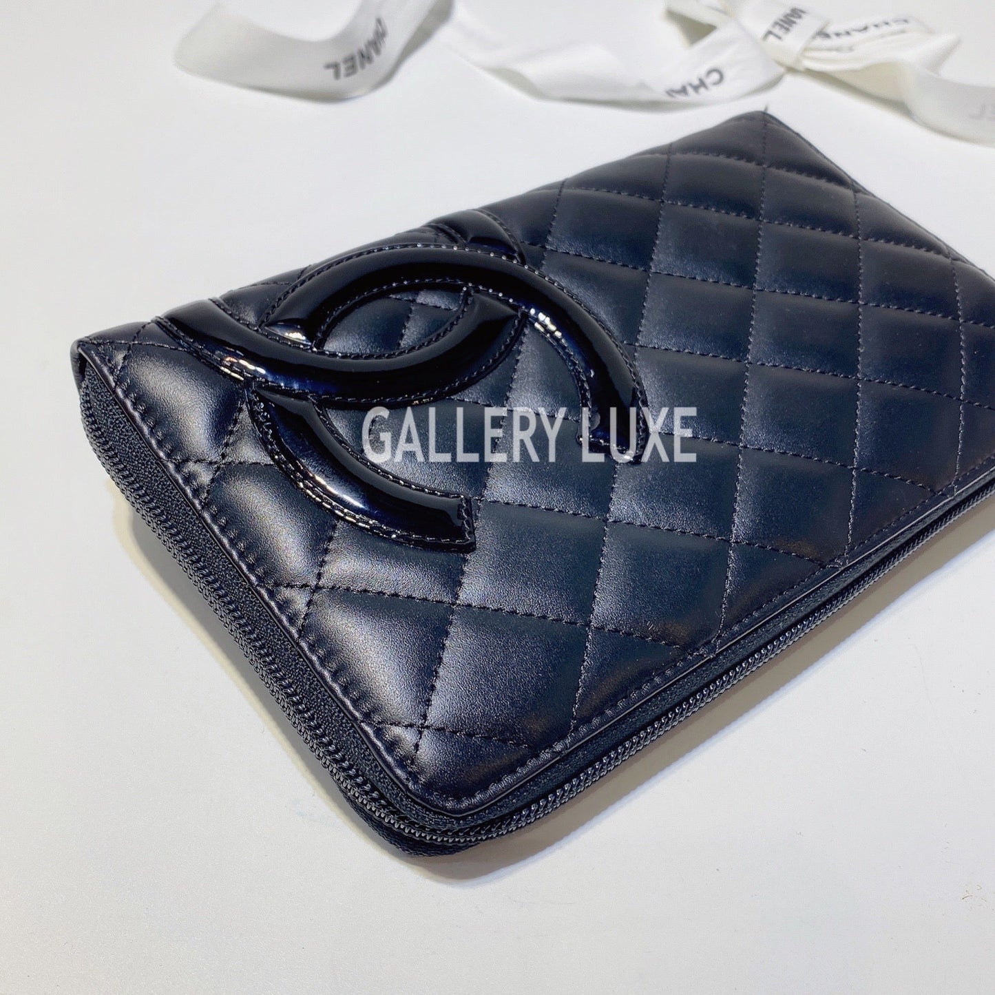 No.3224-Chanel Cambon Zip Long Wallet