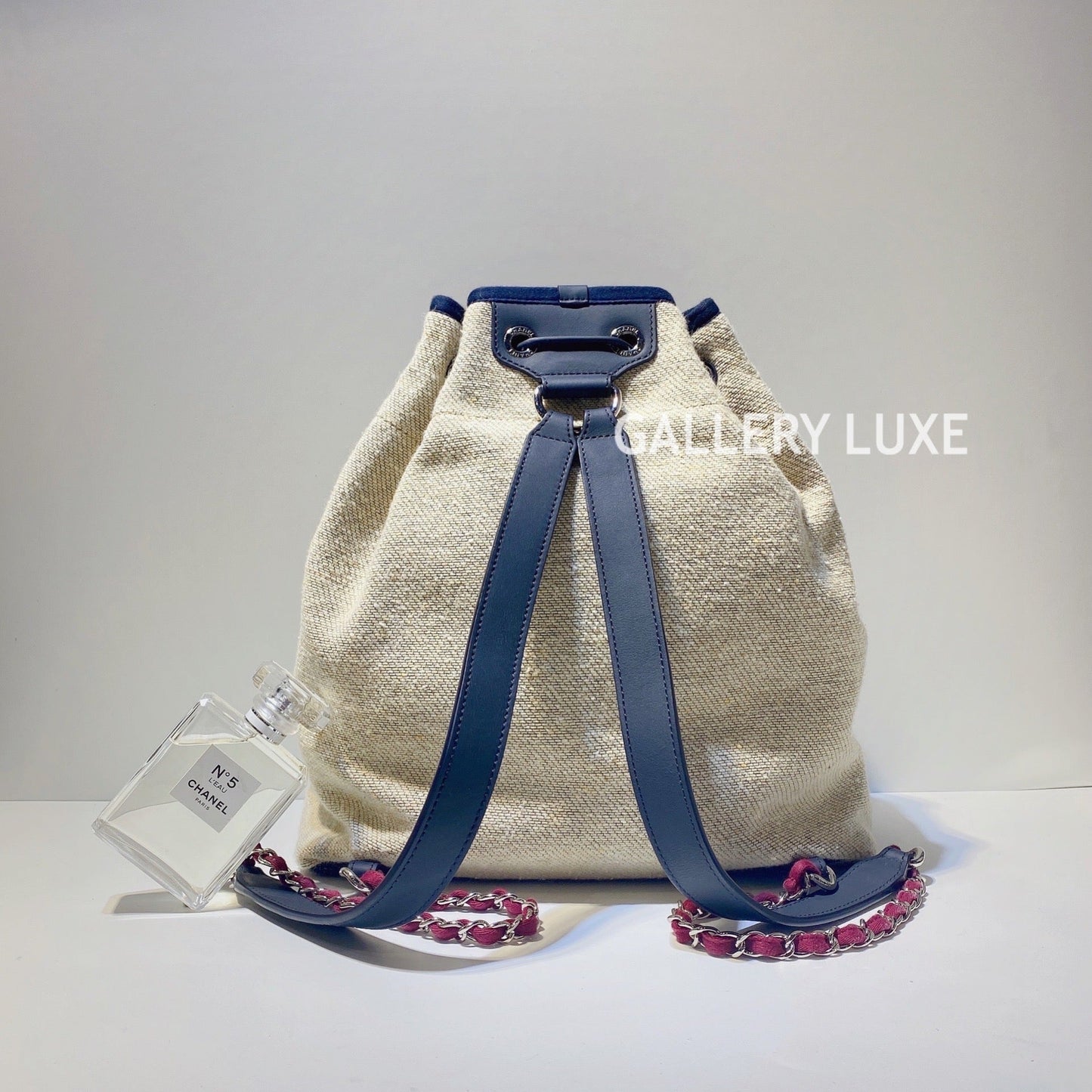 No.3244-Chanel Toile Deauville Backpack