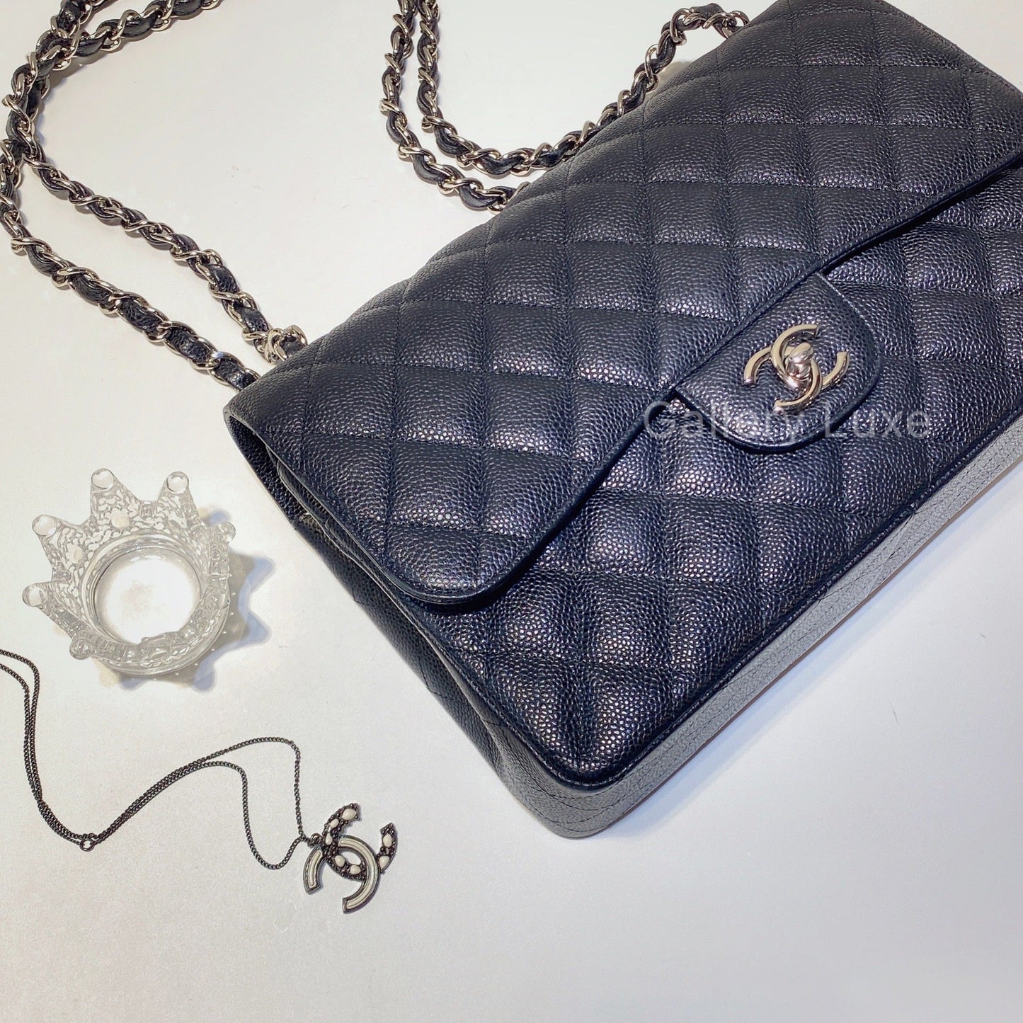 No.2652-Chanel Caviar Timeless Classic Flap Jumbo