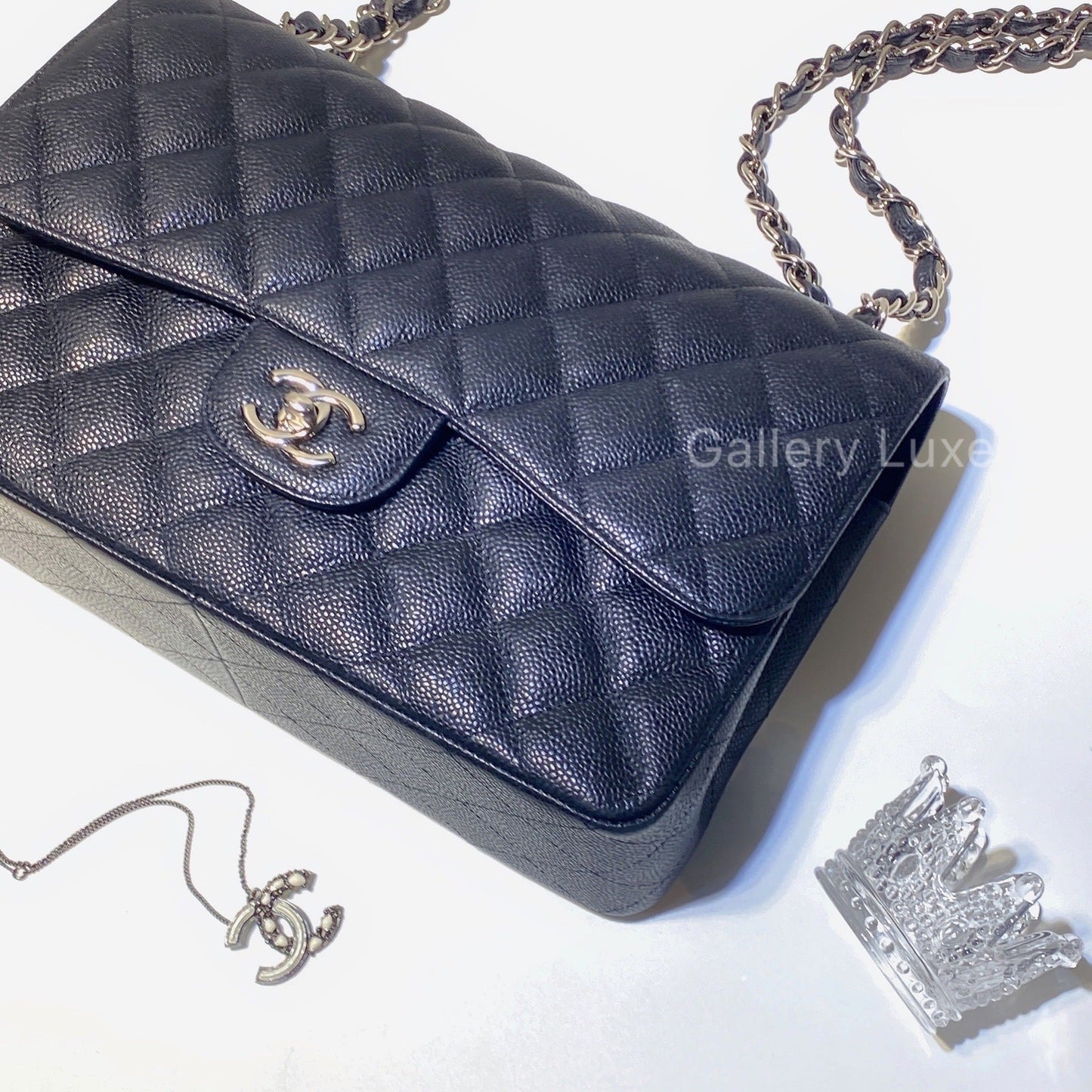 No.2652-Chanel Caviar Timeless Classic Flap Jumbo
