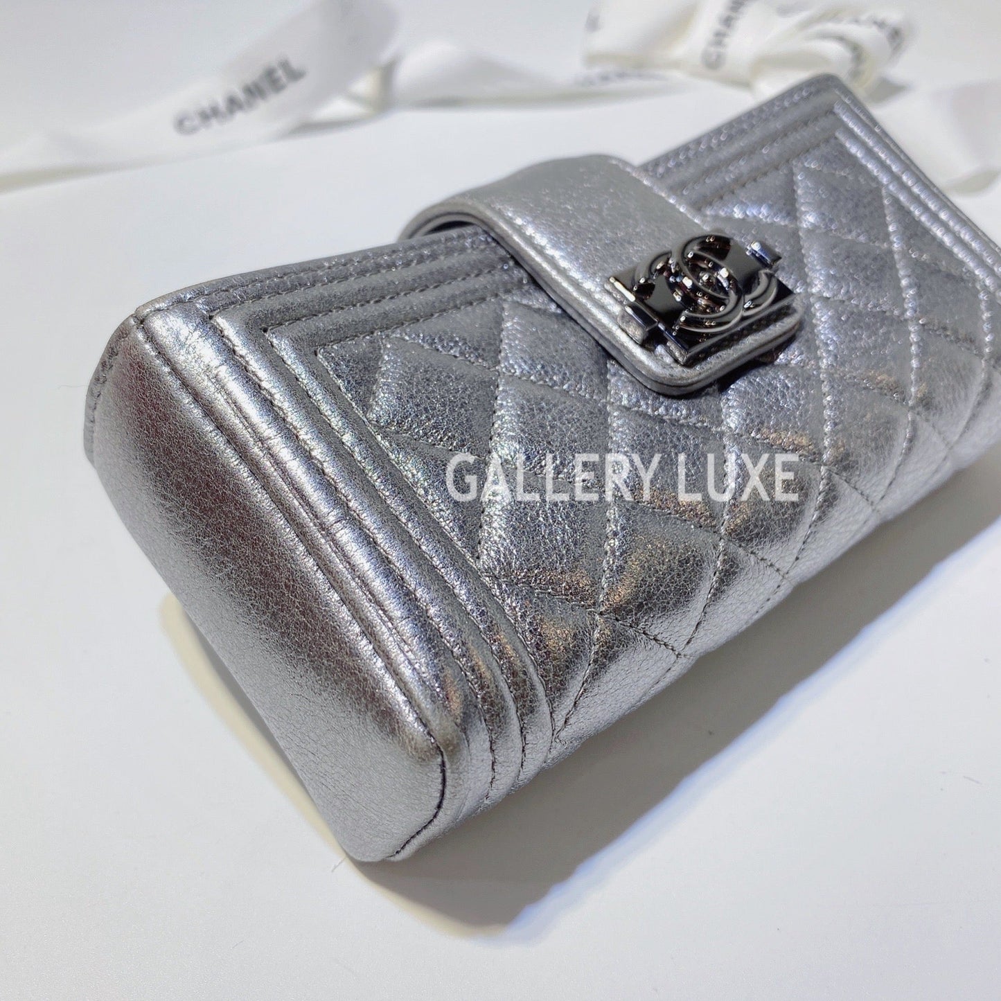 No.3247-Chanel Calfskin Boy Phone Case
