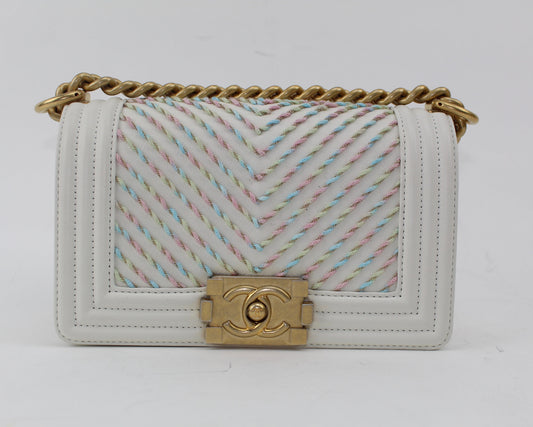 CHANEL SMALL BOY HANDBAG