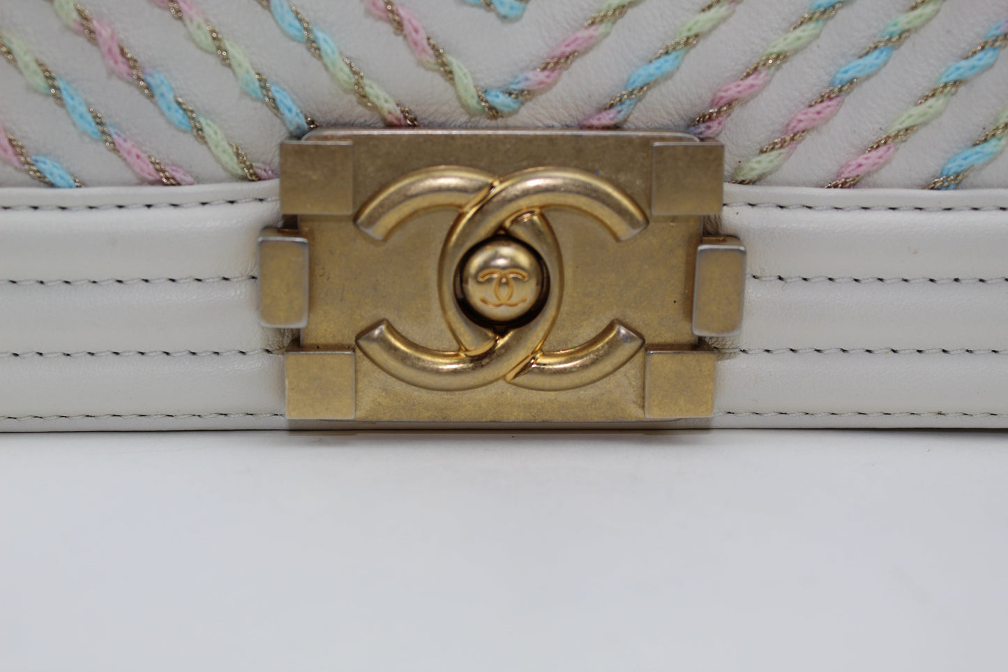 CHANEL SMALL BOY HANDBAG