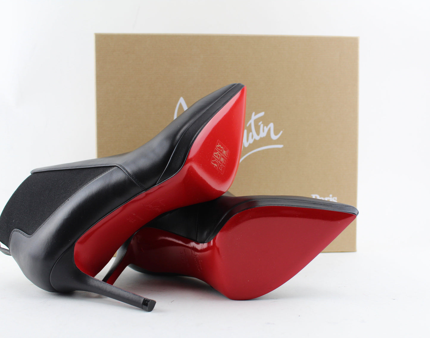 CHRISTIAN LOUBOUTIN CROCHINETTA 100mm size 39.5