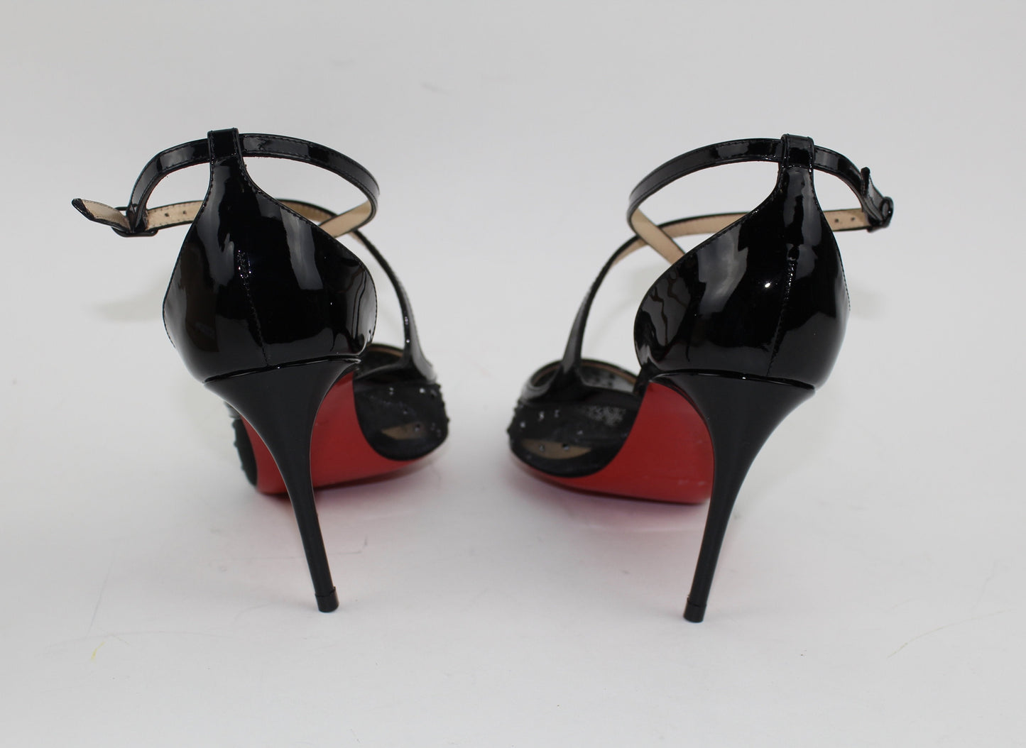 CHRISTIAN LOUBOUTIN TWISTISSIMA STRASS 85mm