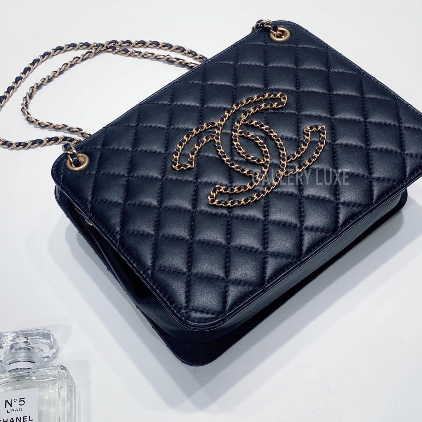 No.001314-1-Chanel Once Upon A Time Accordion Bag