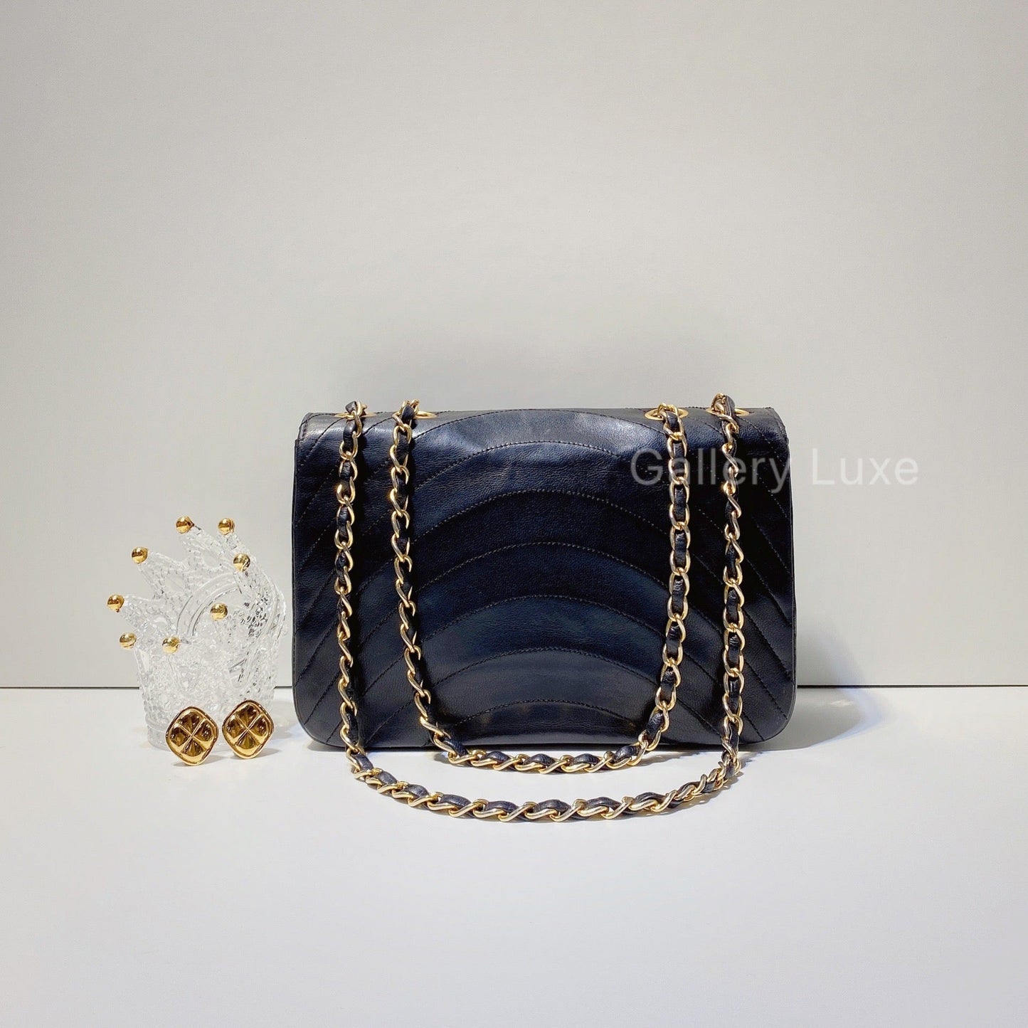 No.2662-Chanel Vintage Lambskin Flap Bag