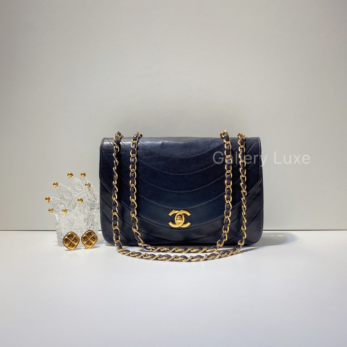 No.2662-Chanel Vintage Lambskin Flap Bag