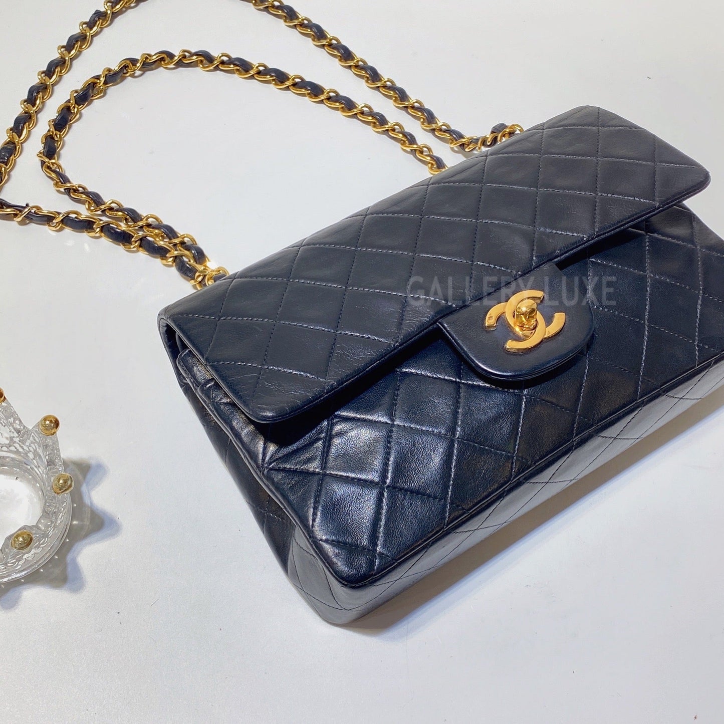 No.2978-Chanel Vintage Lambskin Classic Flap 23cm