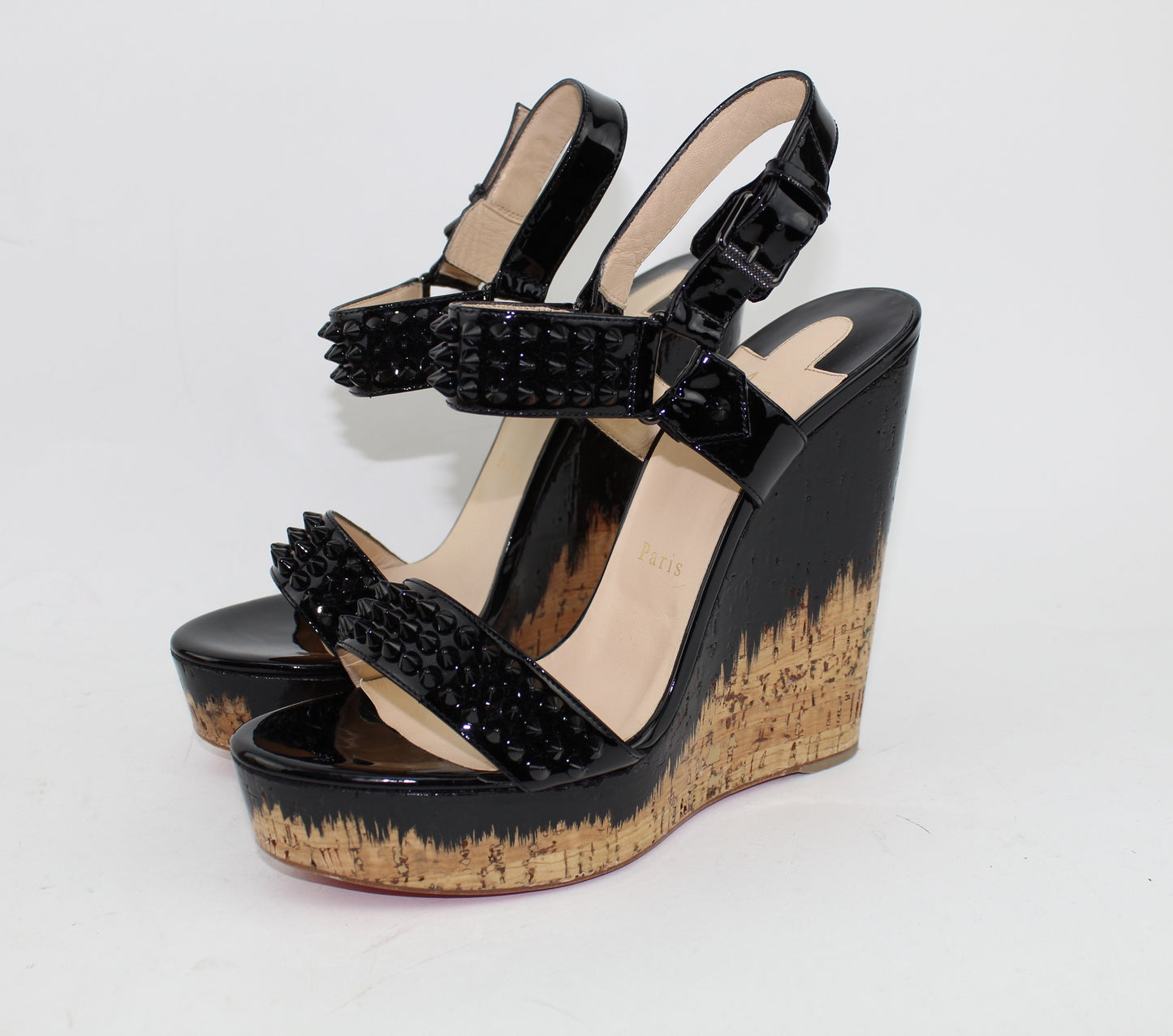CHRISTIAN LOUBOUTIN BARBOULLAGA 140MM SIZE 40