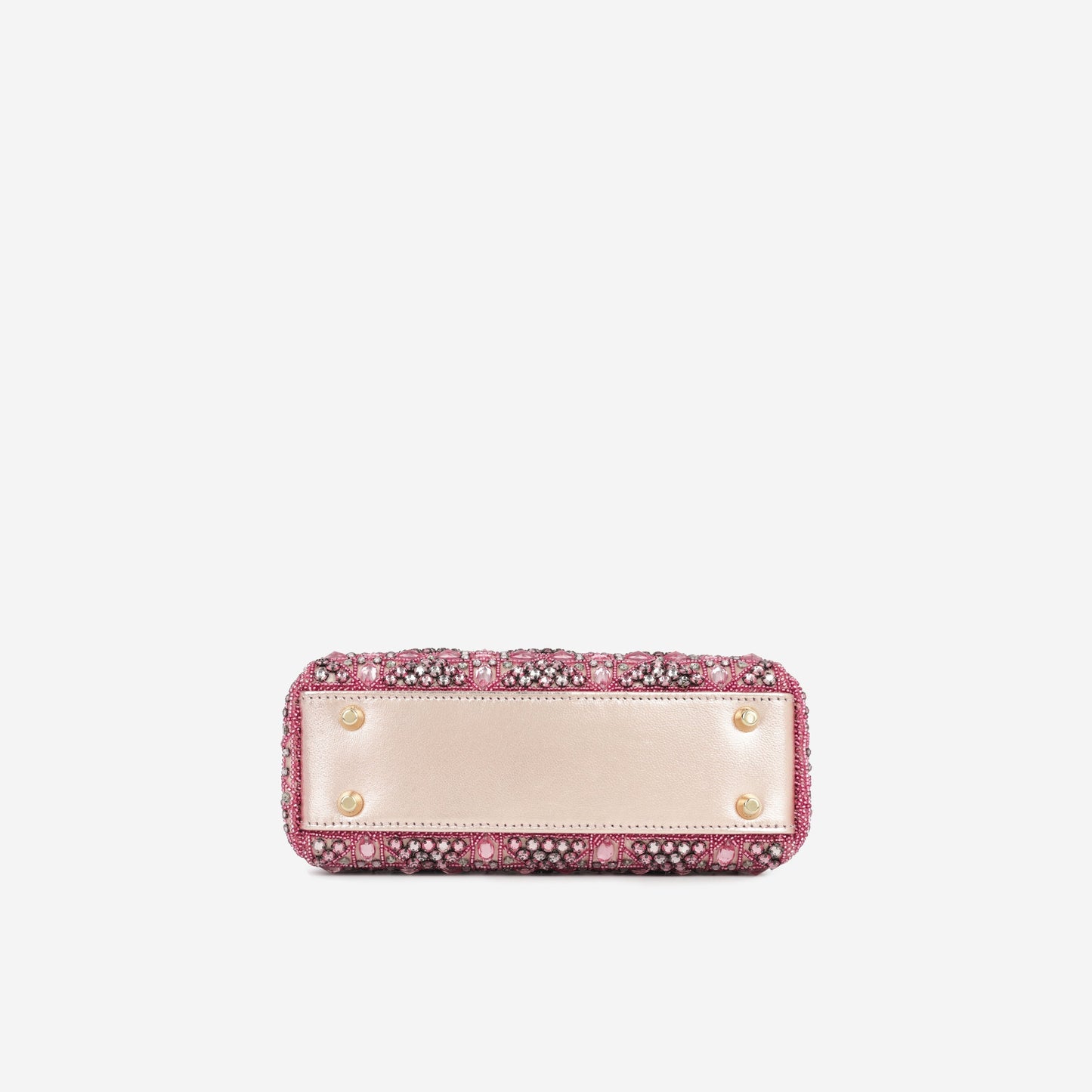 Luxury Dior Mini Lady Luxury Dior - Pink Crystal Beaded