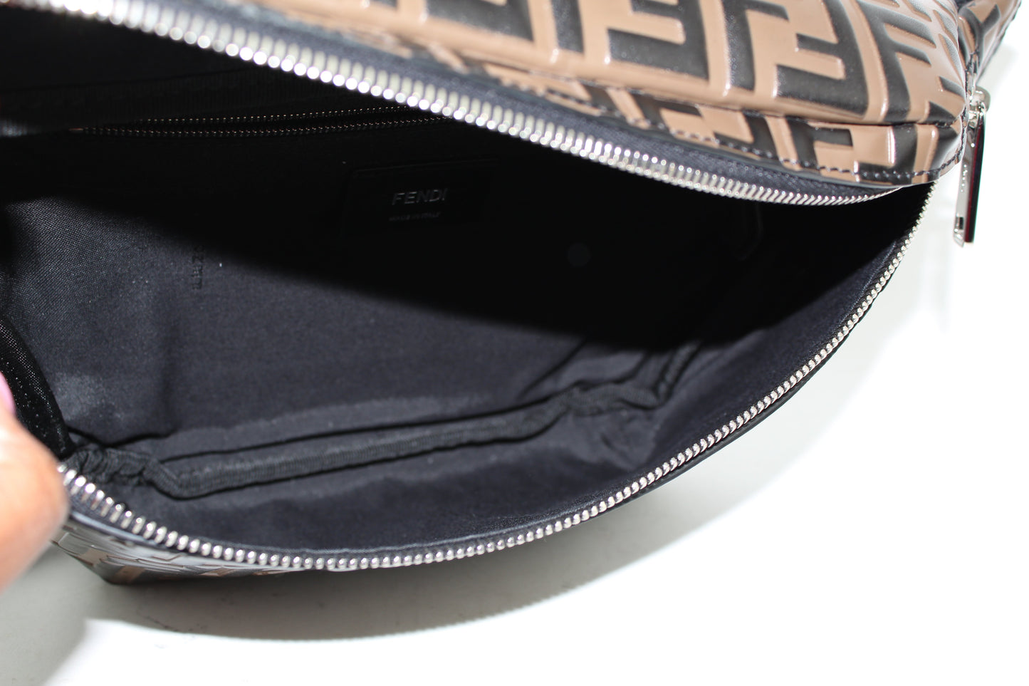 FENDI FF MONOGRAM BELT BAG