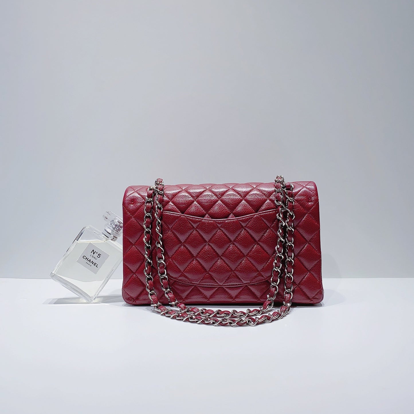 No.3693-Chanel Caviar Classic Flap Bag 25cm