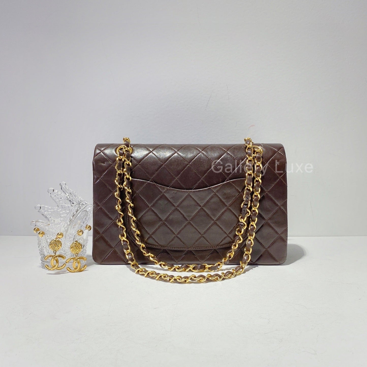 No.2303-Chanel Vintage Classic Lambskin Flap Bag 25cm