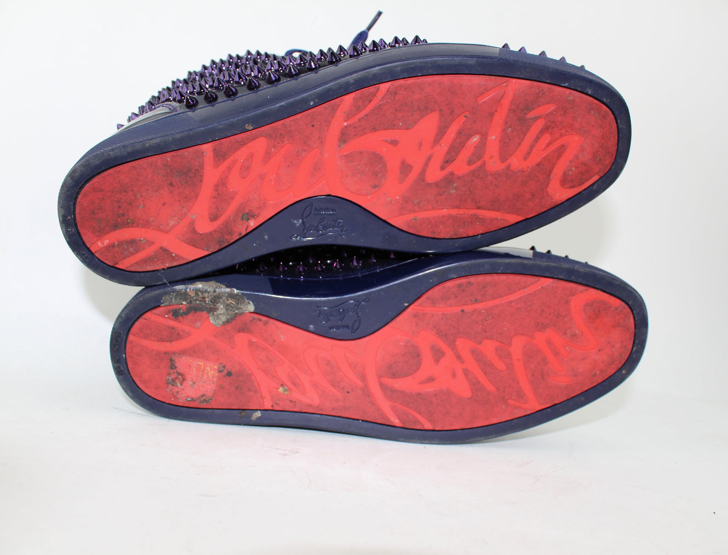 CHRISTIAN LOUBOUTIN LOUIS SPIKES MEN SIZE 41