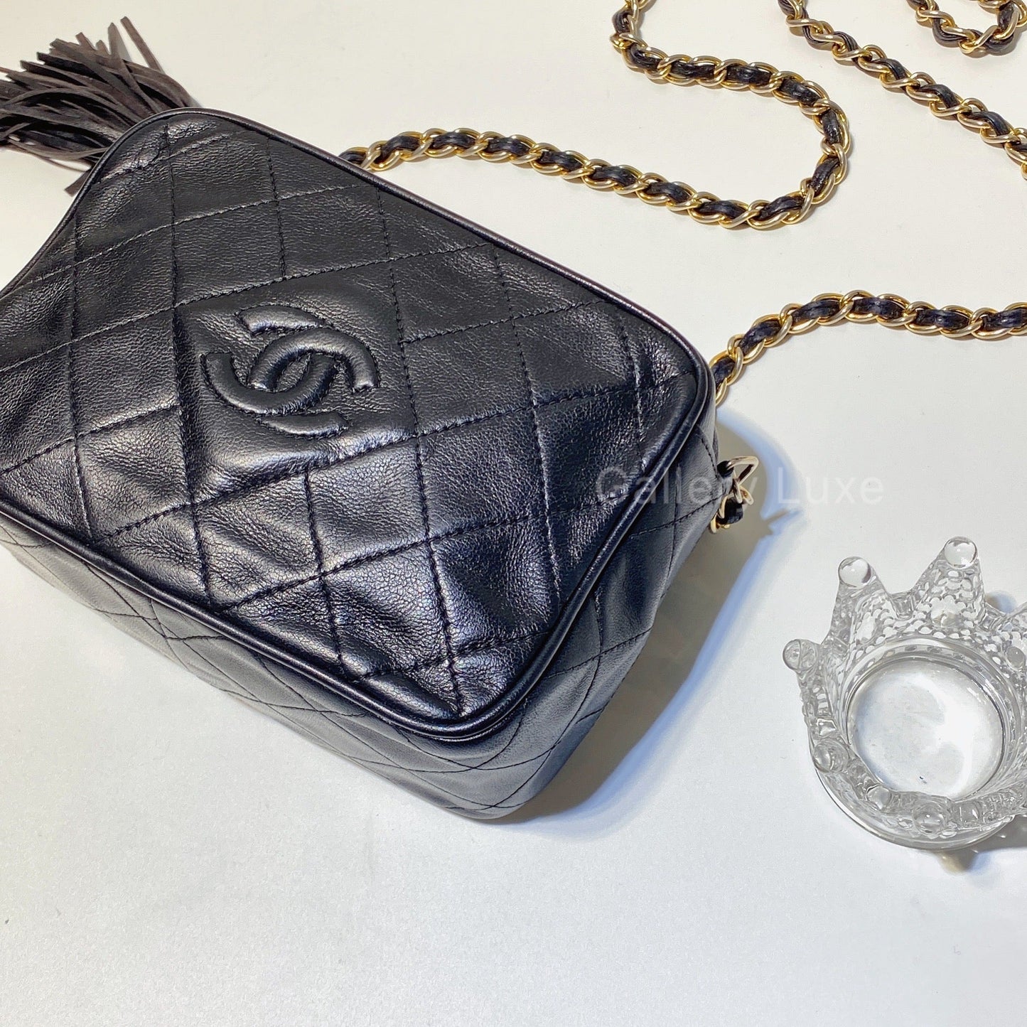 No.2659-Chanel Vintage Lambskin Camera Bag