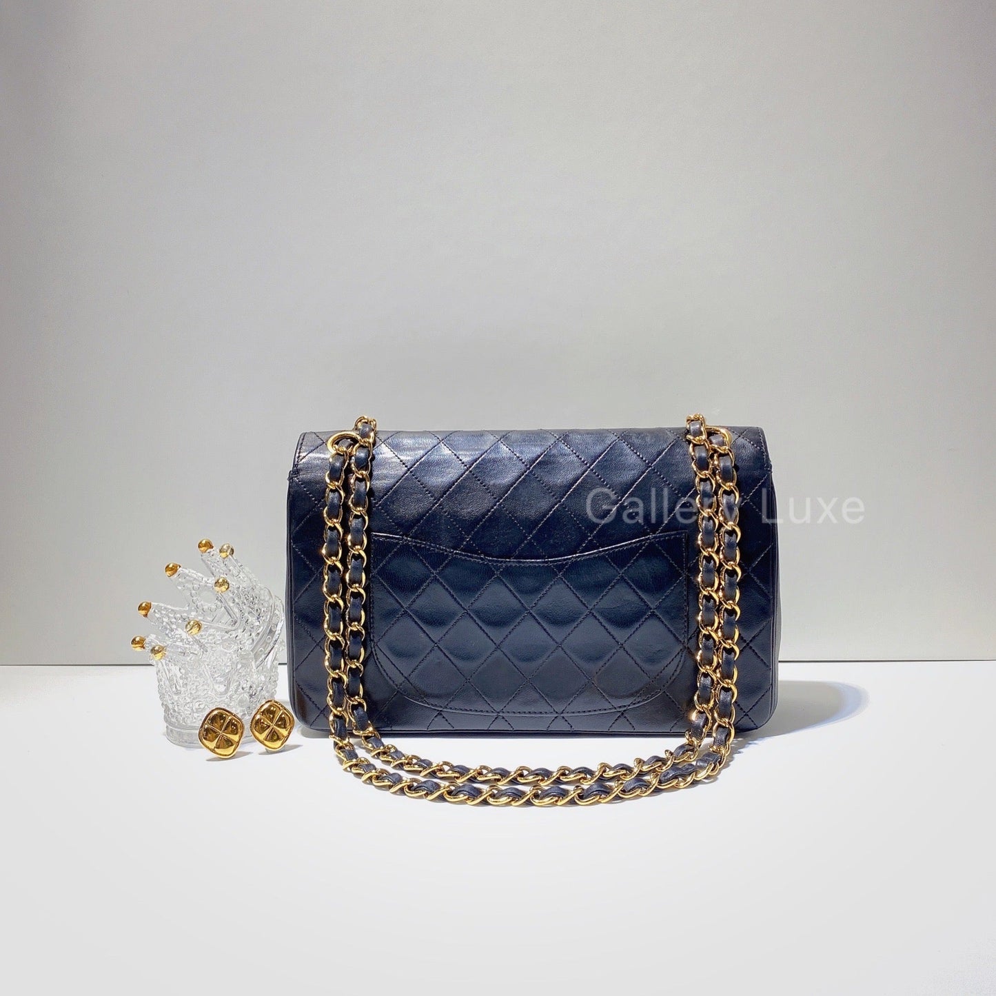 No.2660-Chanel Vintage Lambskin Classic Flap Bag