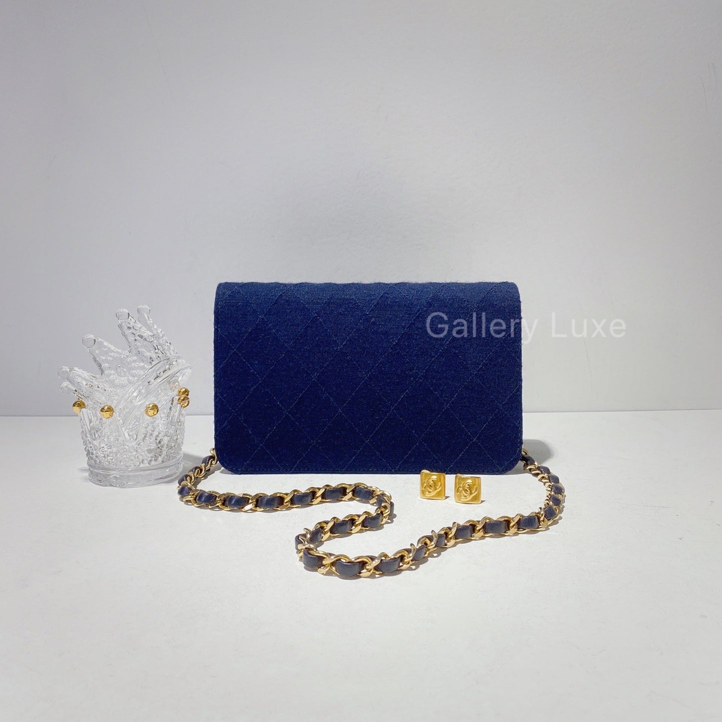 No.2427-Chanel Vintage Cotton Mini Flap Bag
