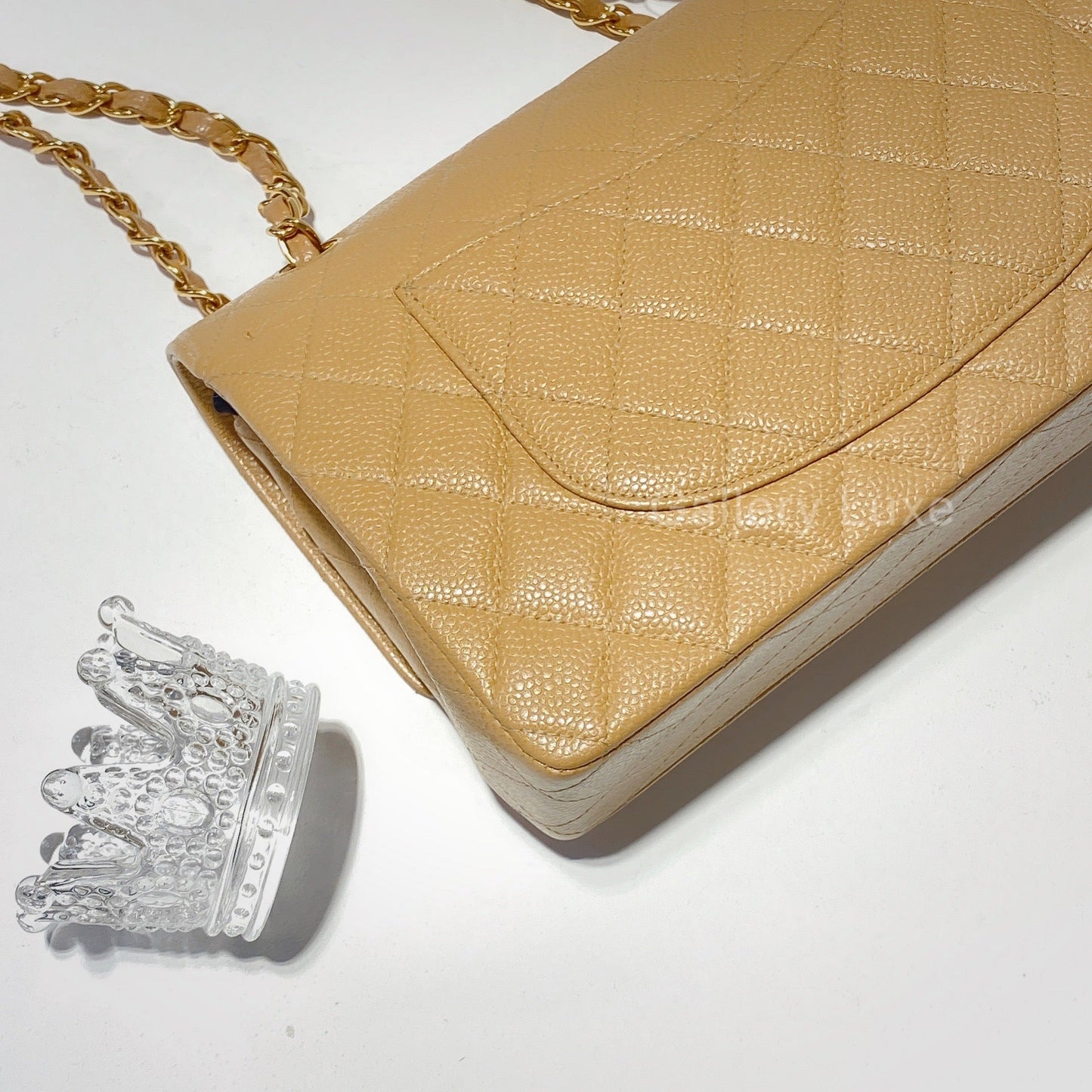 No.2416-Chanel Vintage Classic Flap Bag 25cm
