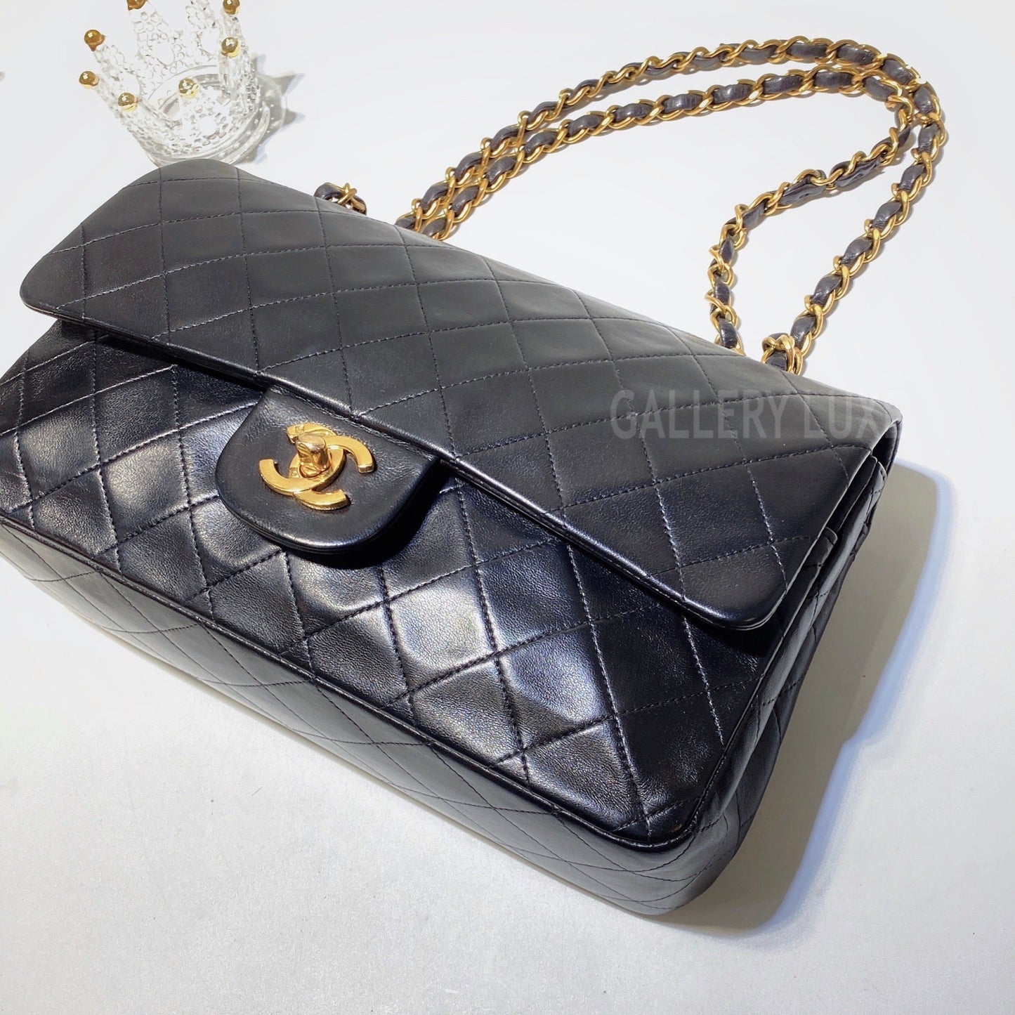 No.2997-Chanel Vintage Lambskin Classic Flap Bag 25cm