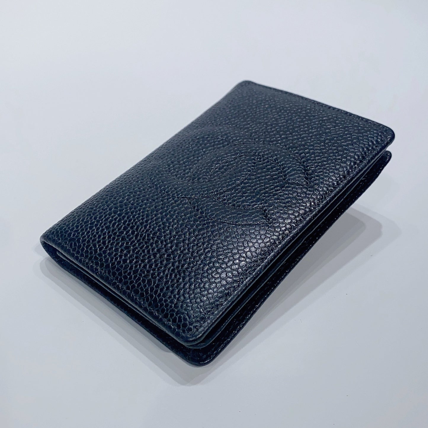 No.2640-Chanel Vintage Caviar Card Case