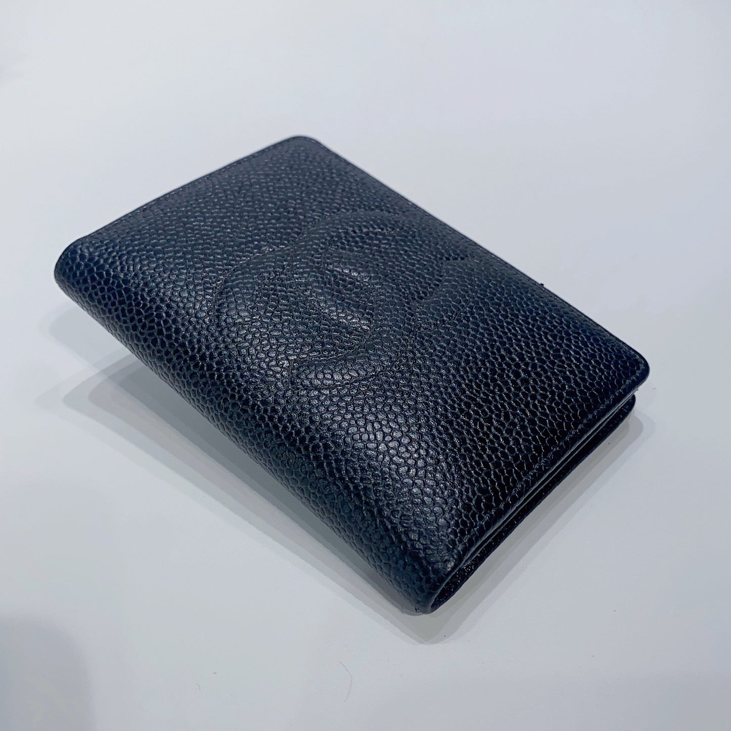 No.2640-Chanel Vintage Caviar Card Case