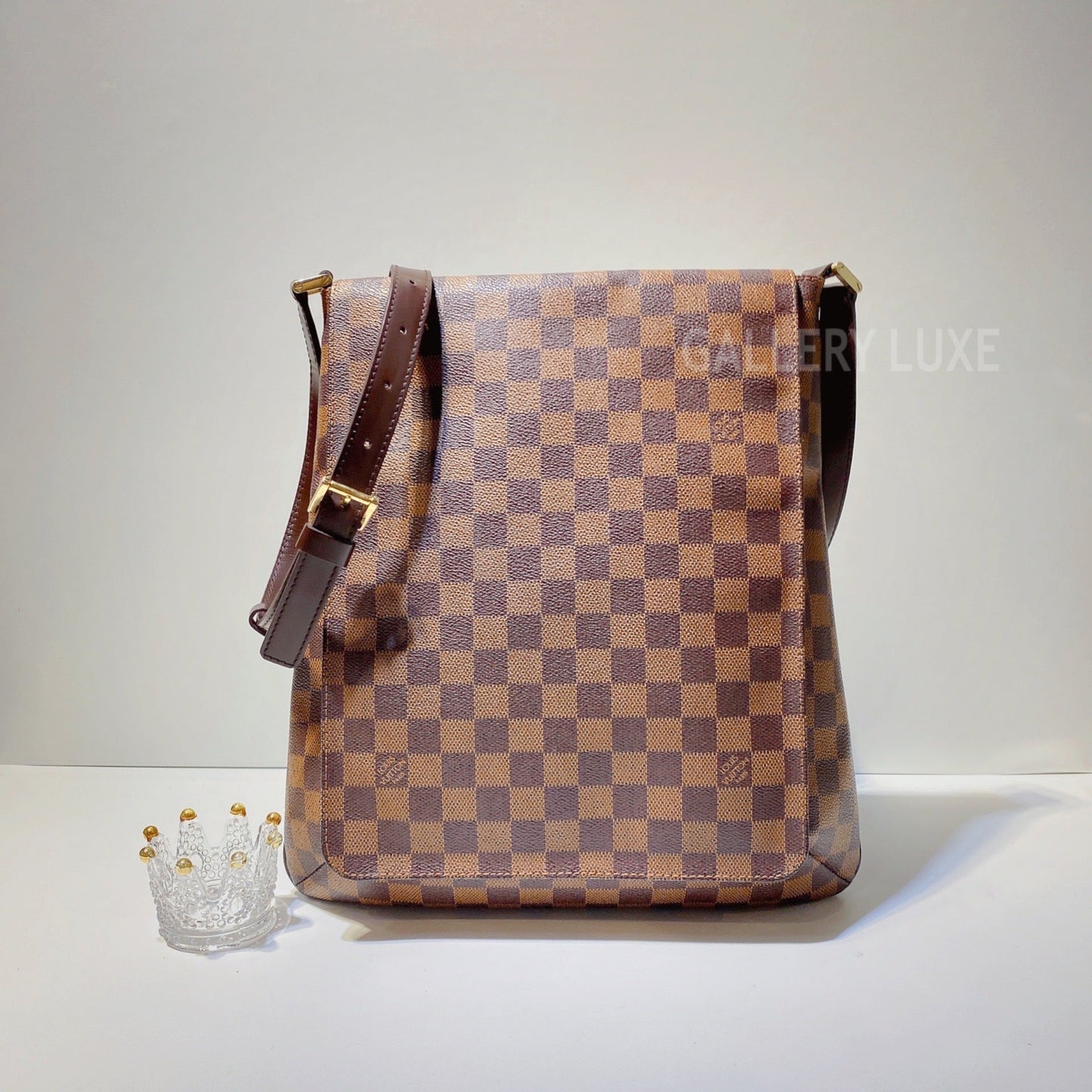 No.2990-Louis Vuitton Musette Large Shoulder Bag