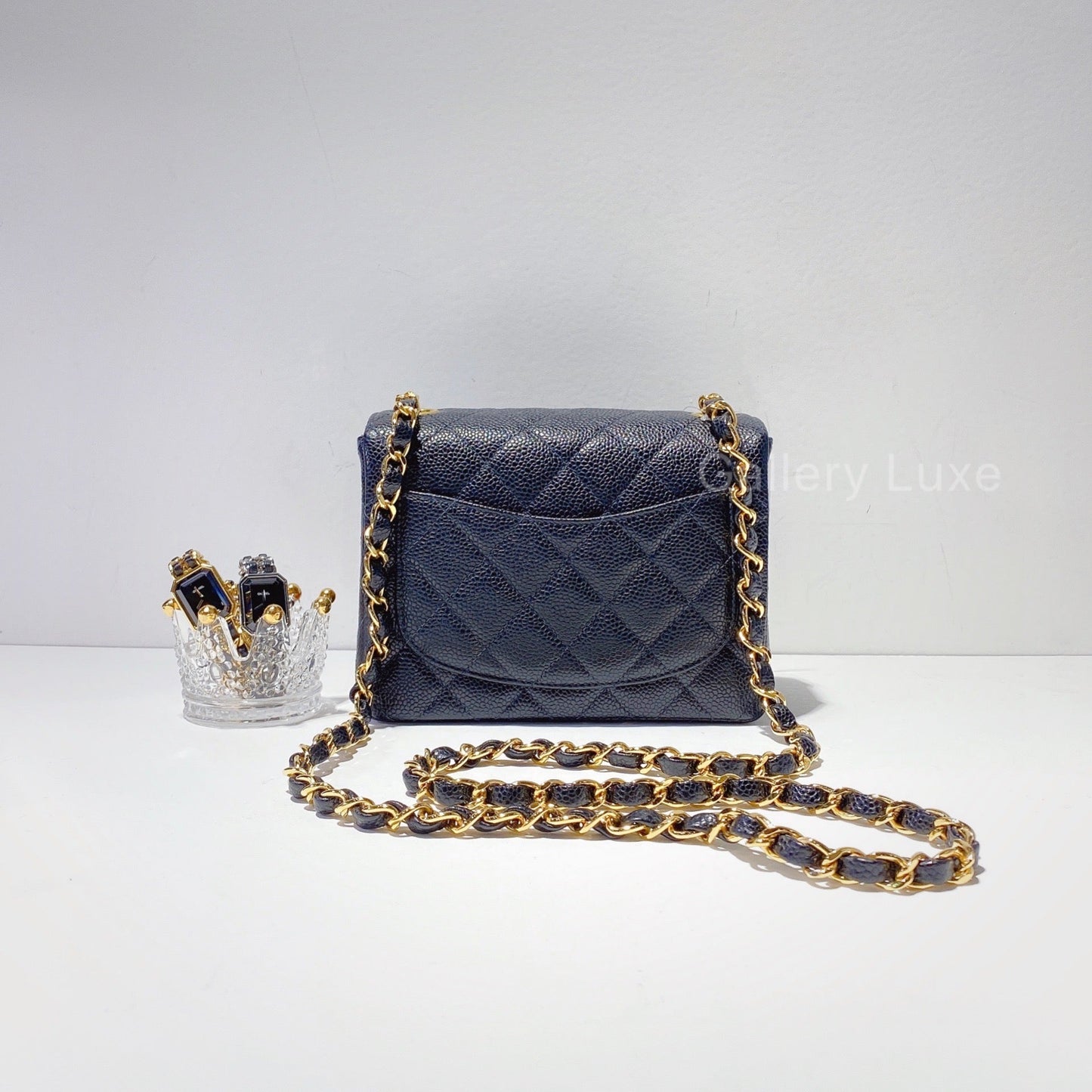 No.2263-Chanel Vintage Caviar CF Mini 17cm
