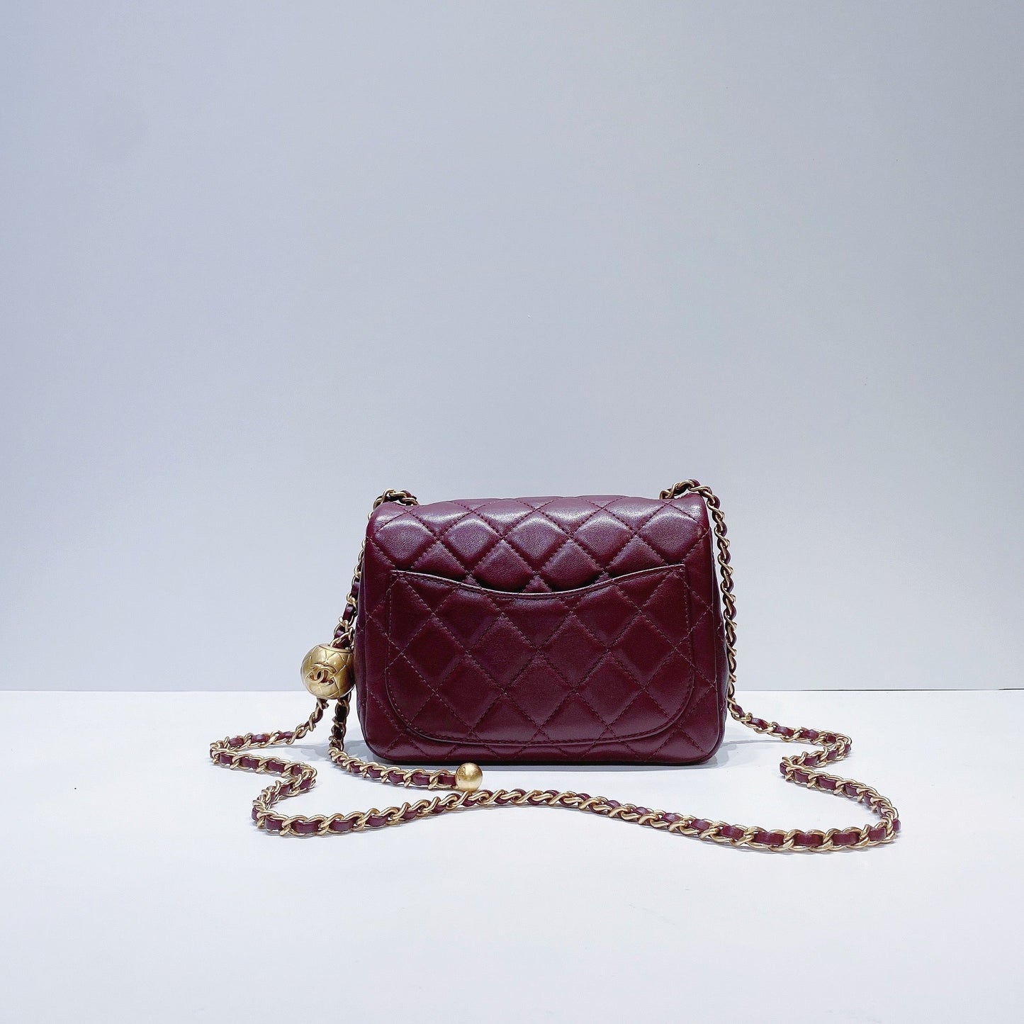 No.3629-Chanel Pearl Crush Square Mini Flap Bag