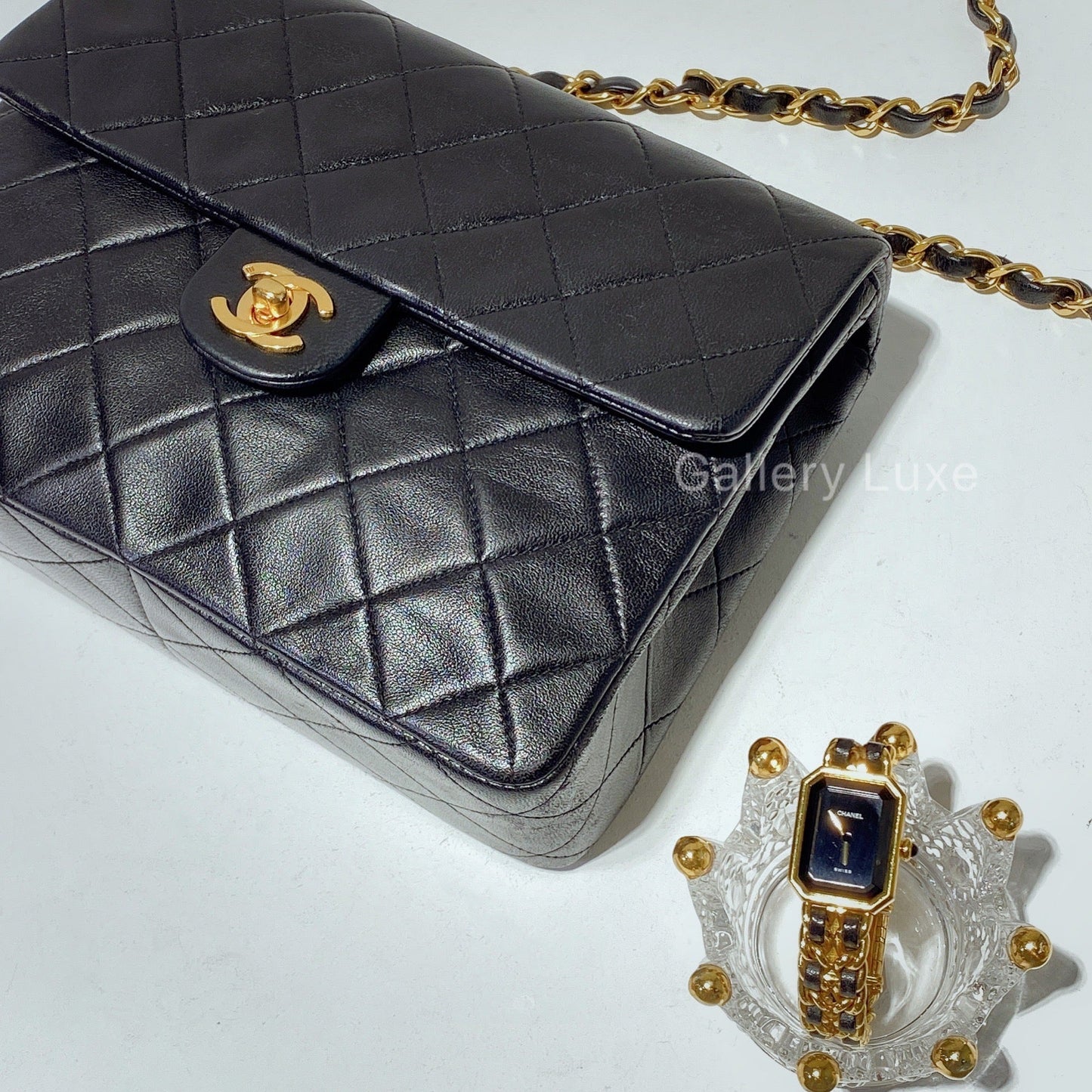 No.2436-Chanel Vintage Classic Flap Mini 20cm