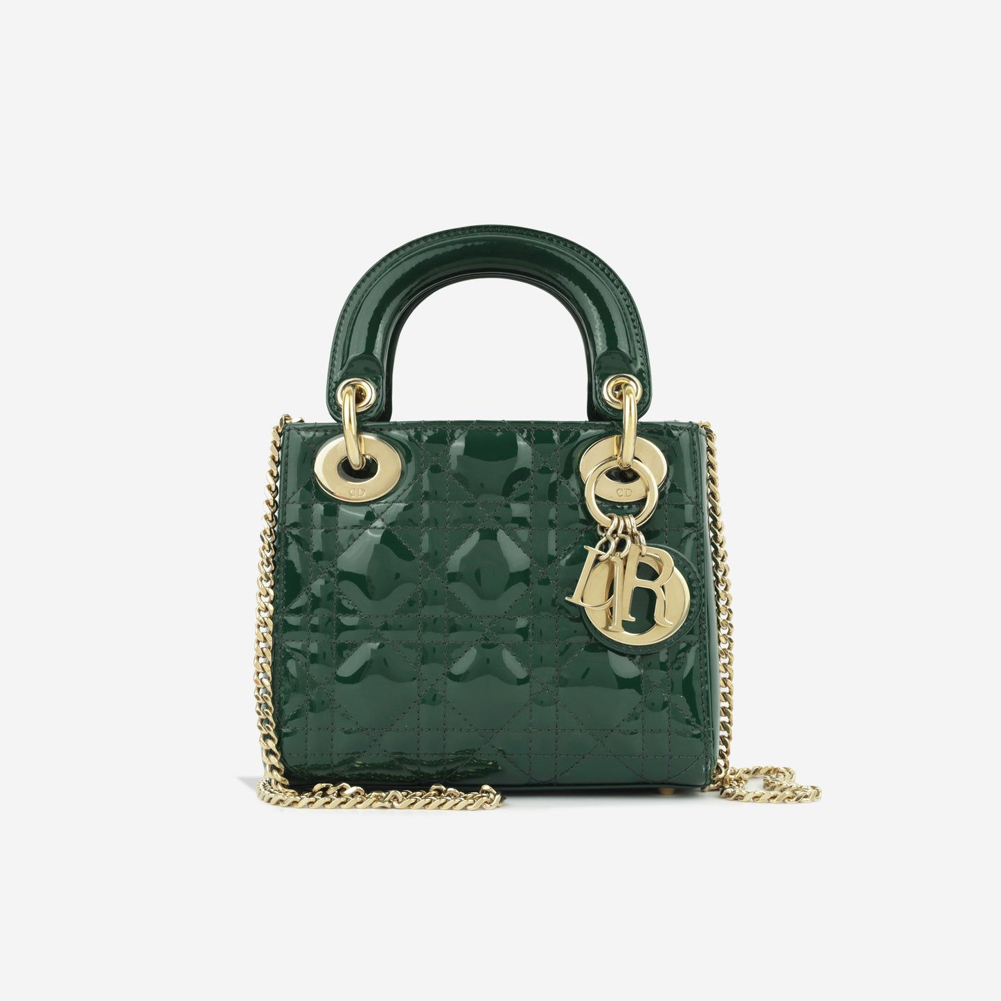 Luxury Dior Mini Lady Luxury Dior - Hunter Green