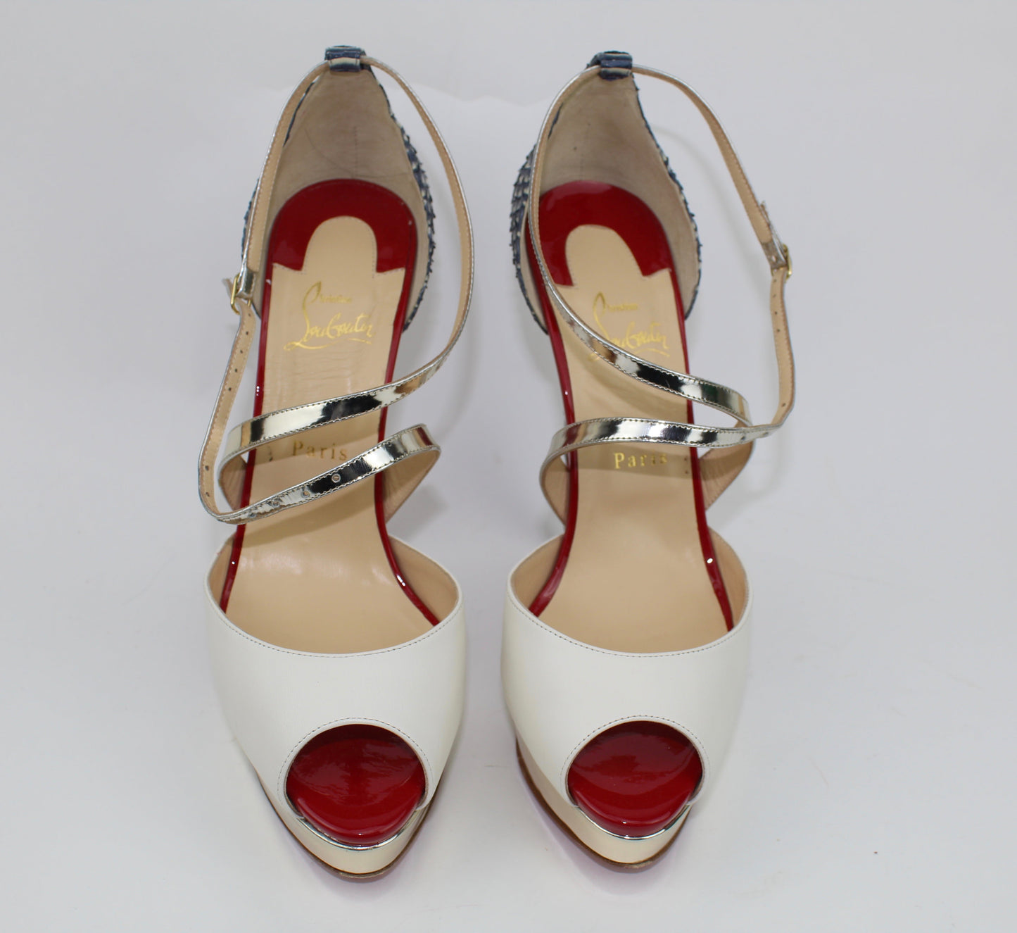 CHRISTIAN LOUBOUTIN CROSS ME 150MM