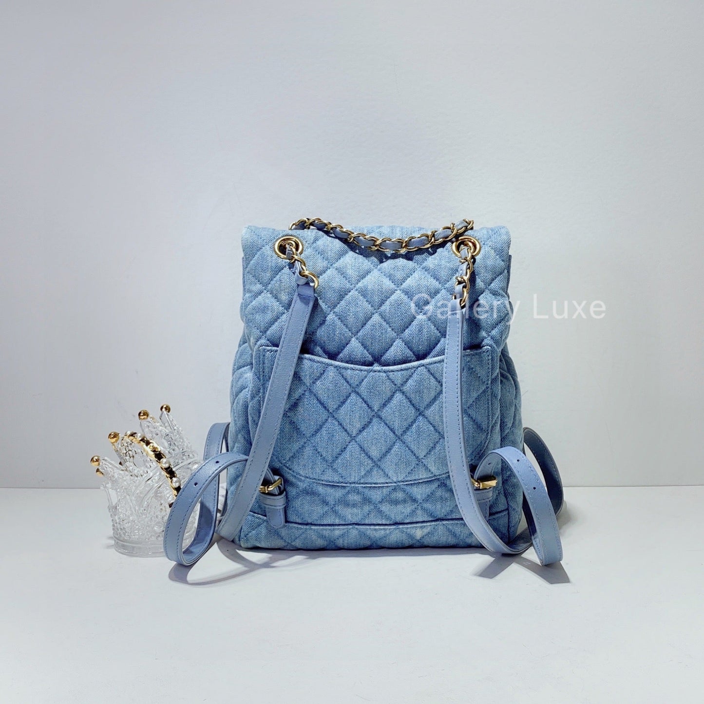 No.2432-Chanel Denim Small Backpack