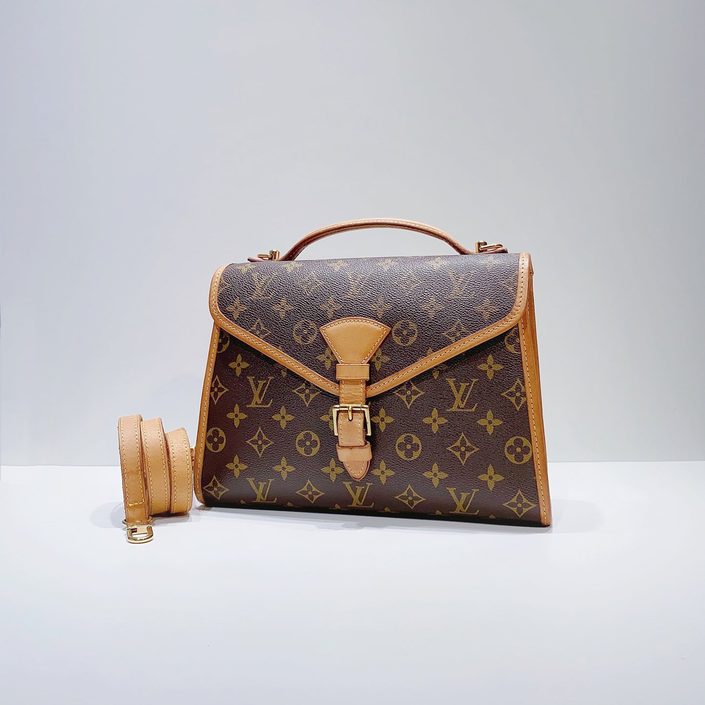 No.3776-Louis Vuitton Vintage Monogram Bel Air 2 Ways Bag