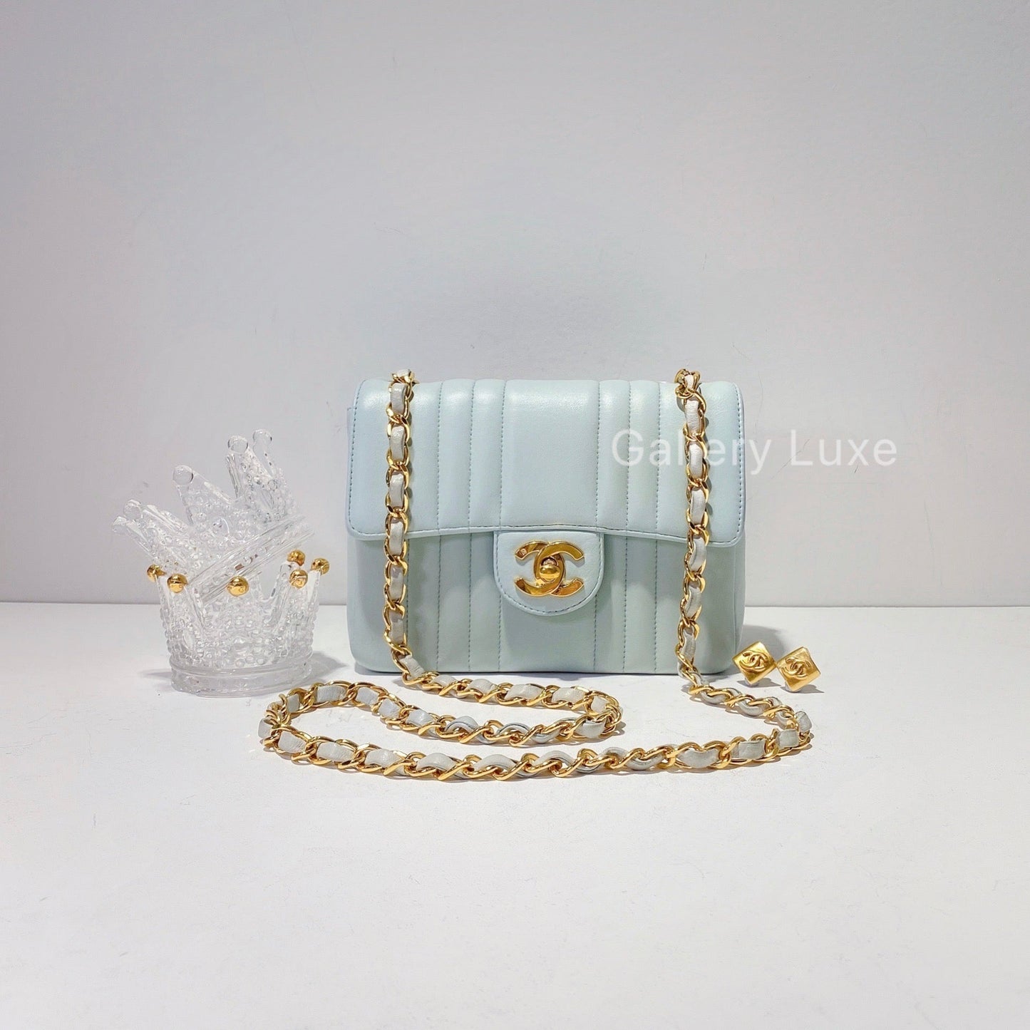 No.2175-Chanel Vintage Lambskin Mini Flap Bag