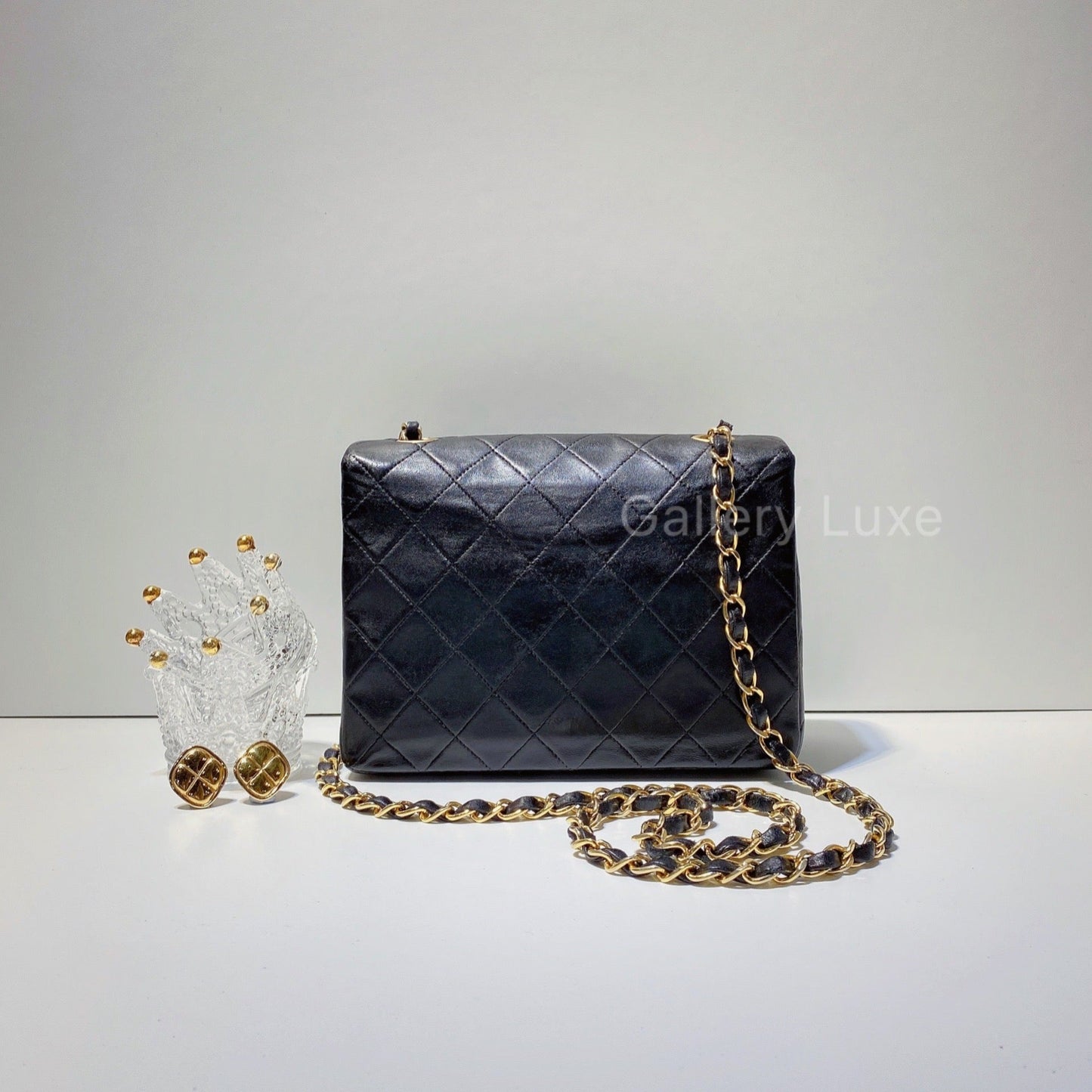 No.2519-Chanel Vintage Lambskin Classic Mini 20cm