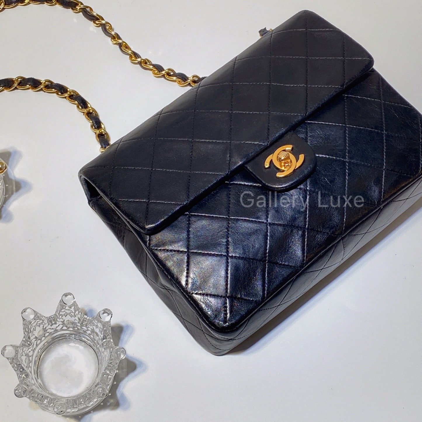 No.2519-Chanel Vintage Lambskin Classic Mini 20cm