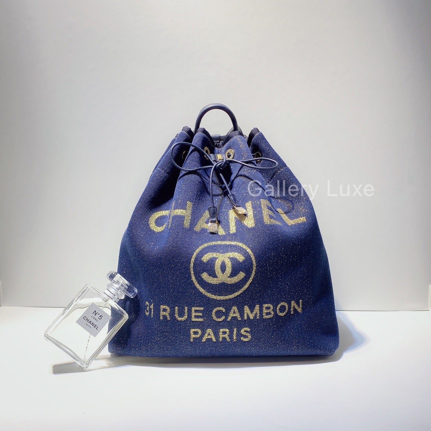 No.2696-Chanel Denim Deauville Backpack (Brand New/全新)