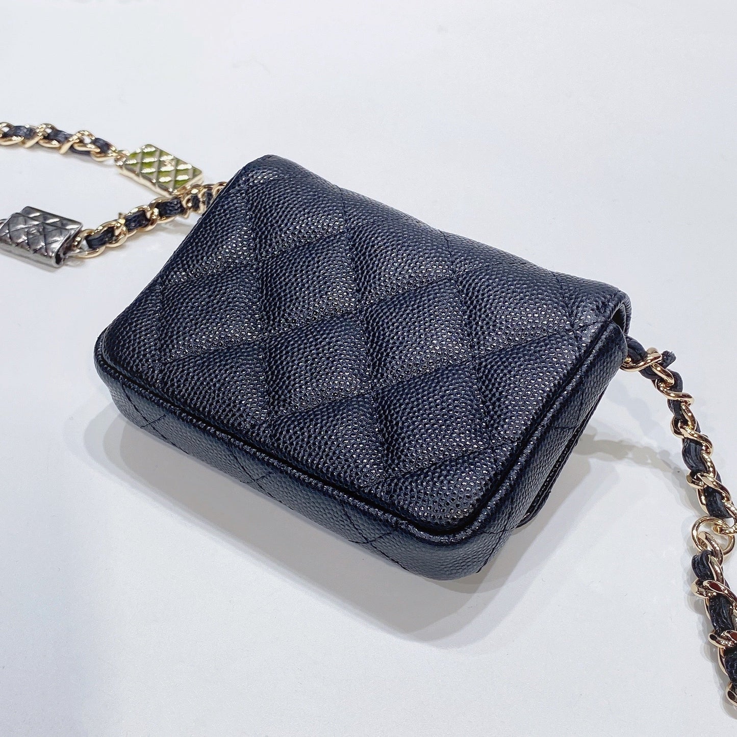 No.3574-Chanel Charm On Chain Belt Bag