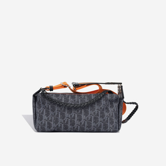 Luxury Dior Denim Flight Bag - Vintage