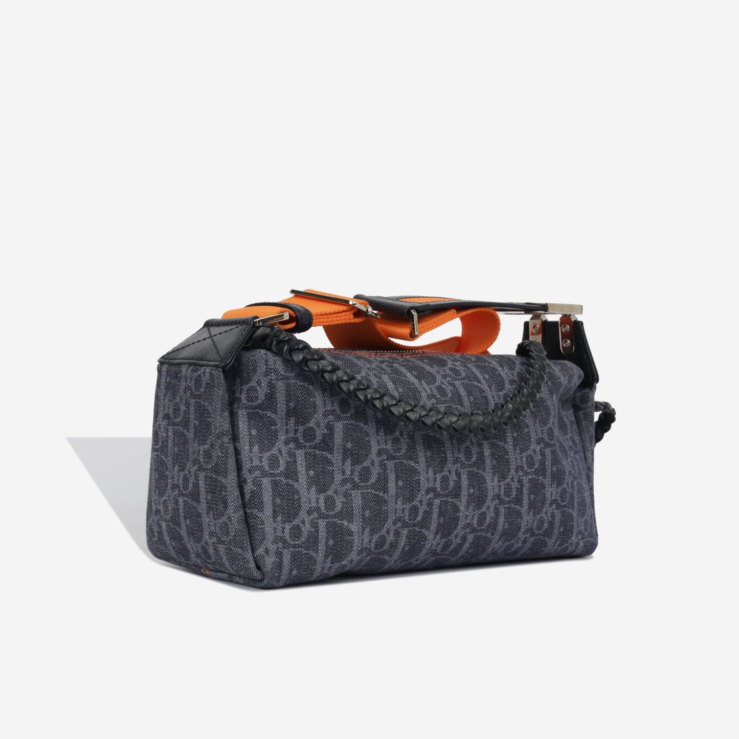 Luxury Dior Denim Flight Bag - Vintage