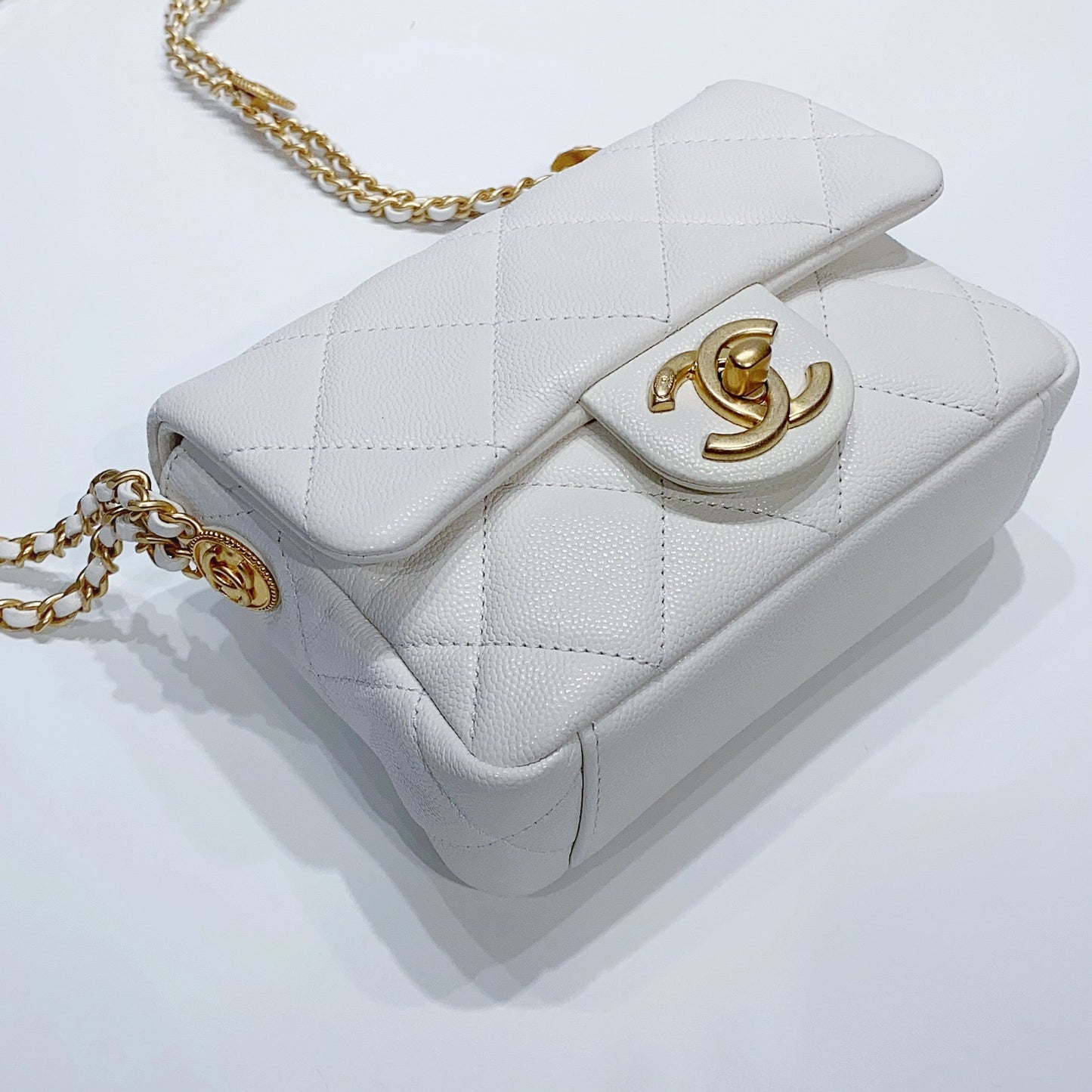 No.3726-Chanel Small Twist Your Buttons Flap Bag  (Brand New/全新)