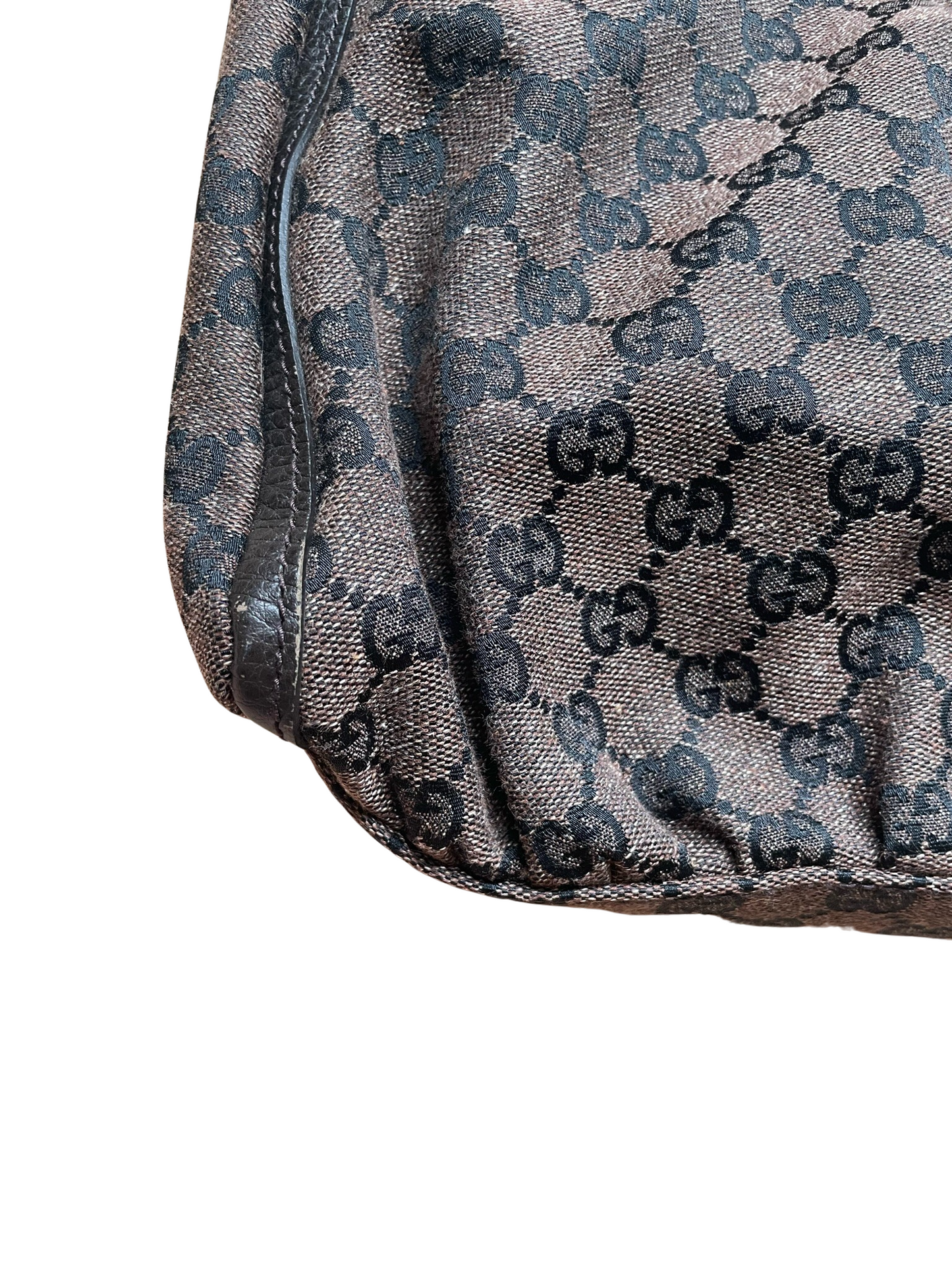Luxury Gucci Trending 2025 Abbey Brown Jacquard & Leather