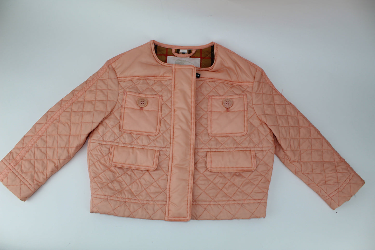 BURBERRY GIRLS TOLLAMO QUILTED JACKET SIZE 4Y