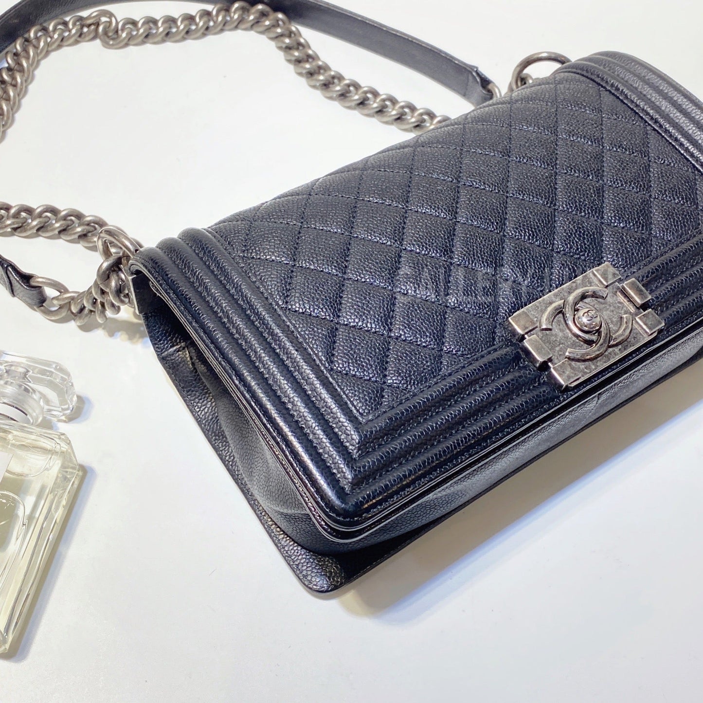 No.3022-Chanel Caviar Boy 25cm